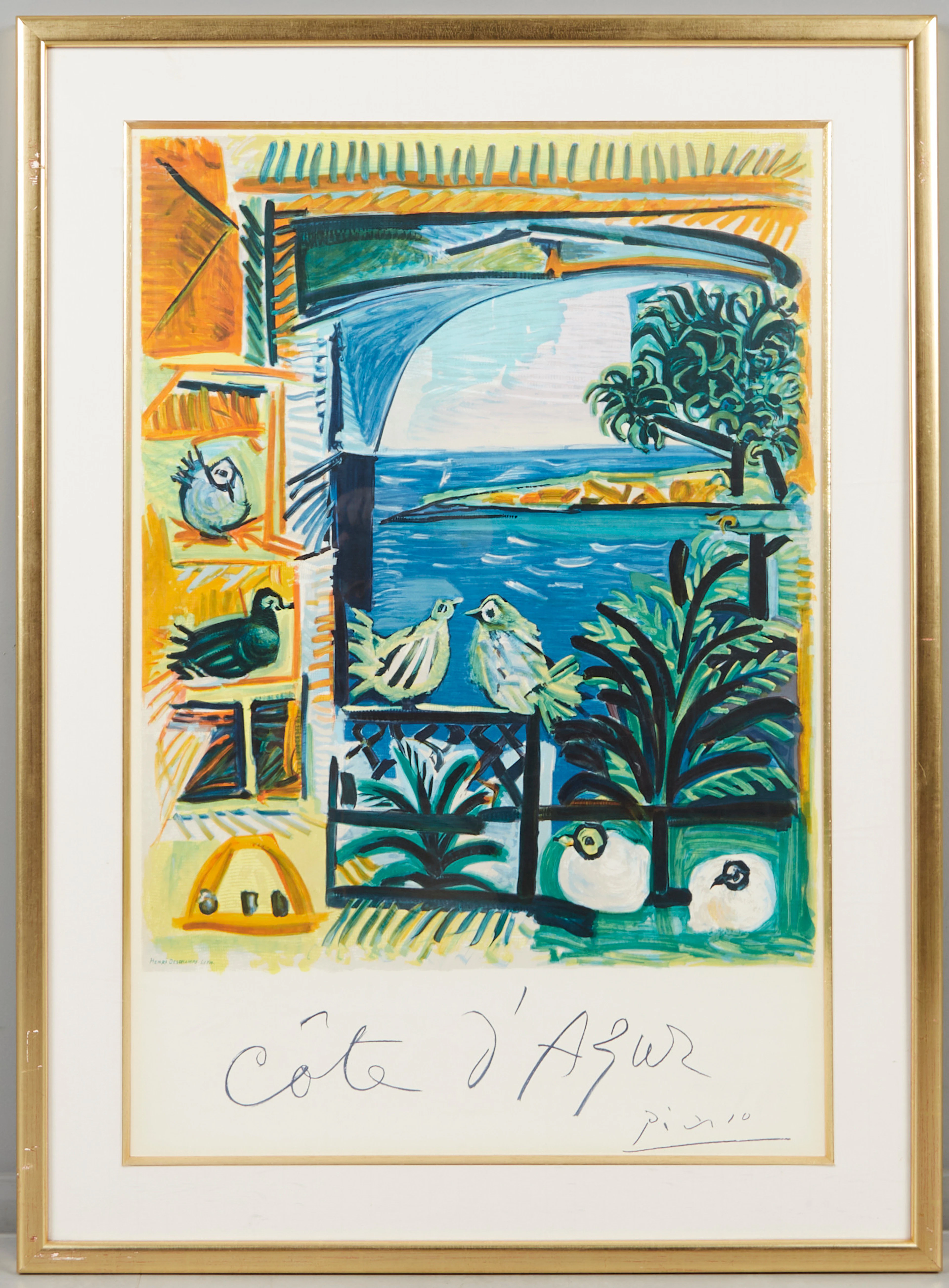 HENRI DESCHAMPS (1898-1990) NACH PABLO PICASSO (1881-1973). 'Cote