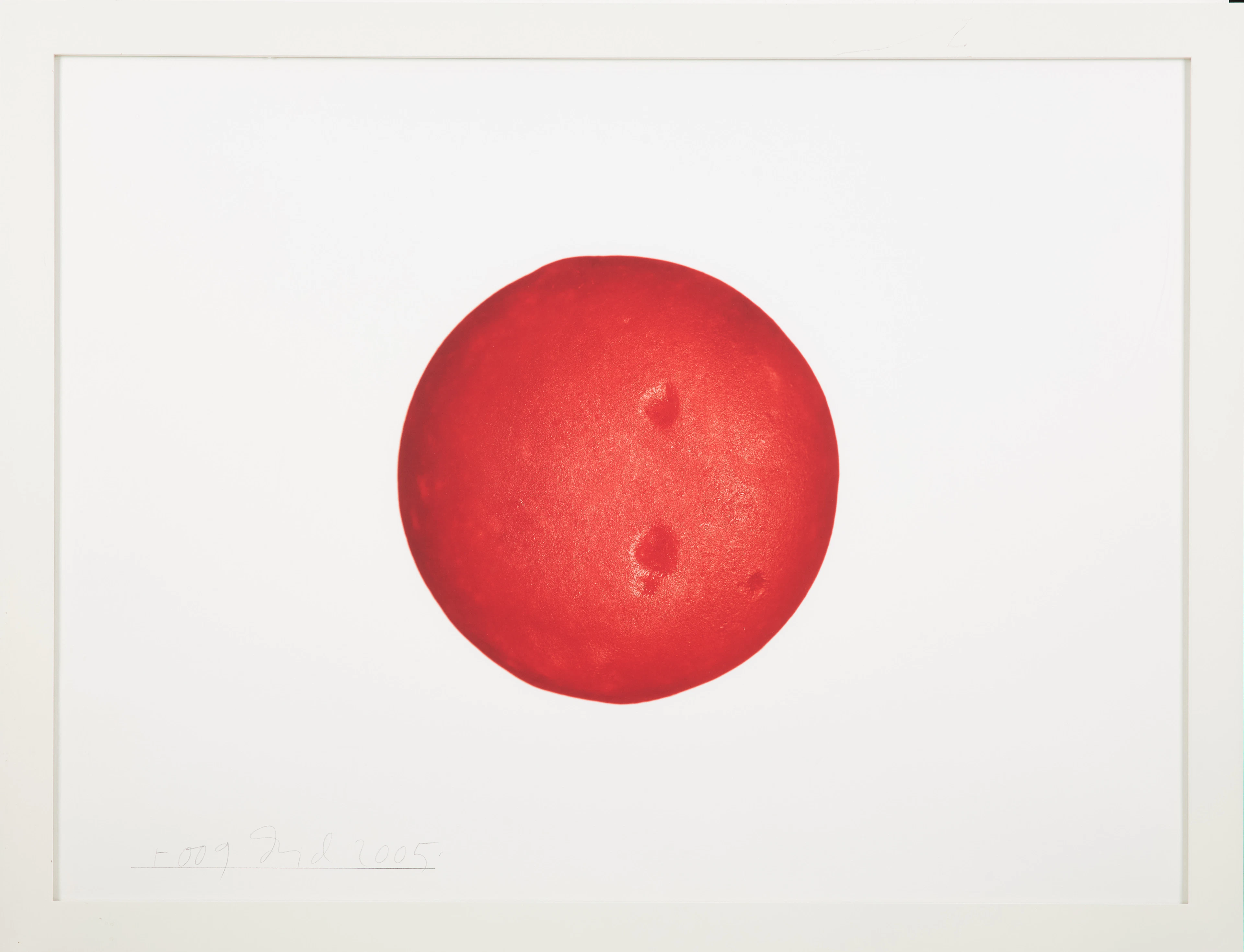 DAWID BJÖRN DAWIDSSON. "R009", fotografi, signerad samt daterad 2005.