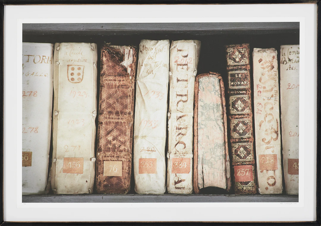 RALF TURANDER, fotografi, numrerad 5/20, ur serien Ex Libris, signerad