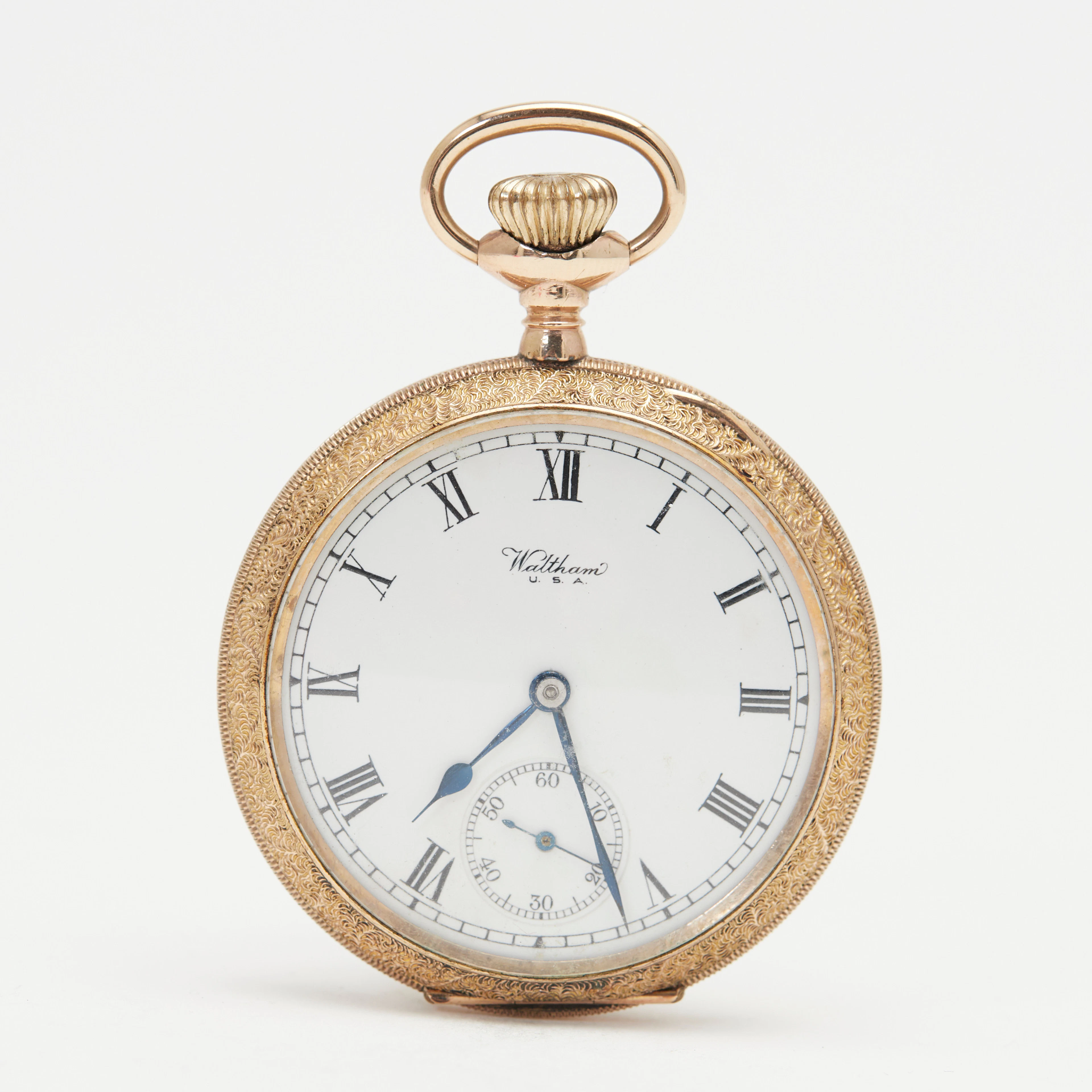 WALTHAM WATCH CO. Lépine-Taschenuhr, Modell 'Victory', um 1924, USA.