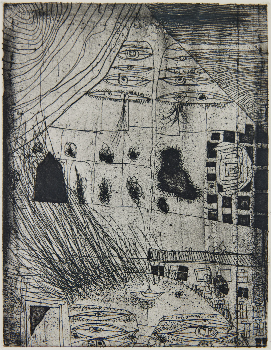 FRIEDENSREICH HUNDERTWASSER. "Das Haus sieht einen Menschen brennen"