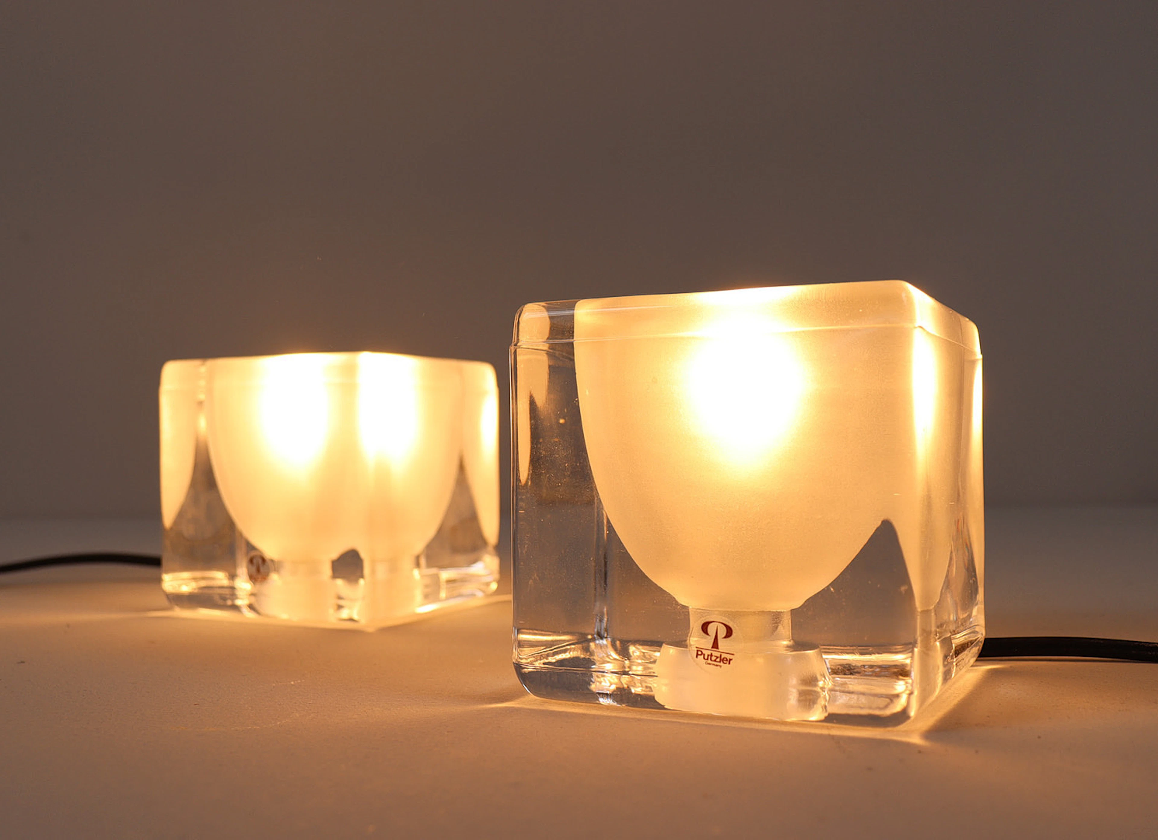 PEILL&PUTZLER. 2 Tischlampen/Lampen von Peill und Putzler, Deutschland