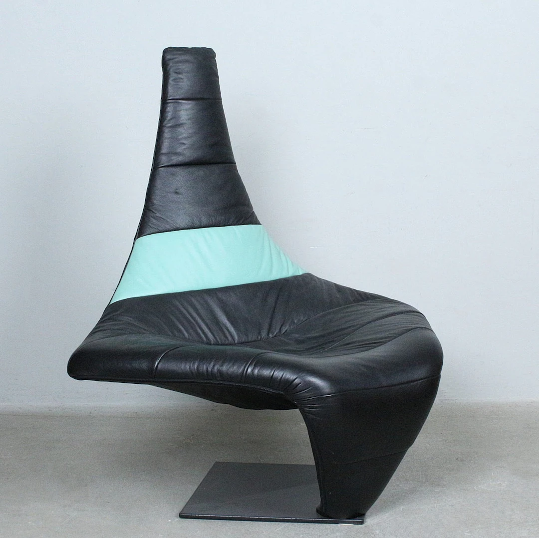 JACK CREBOLDER. Harvink. Skulpturaler Sessel, Modell 'Turner', Niederlande