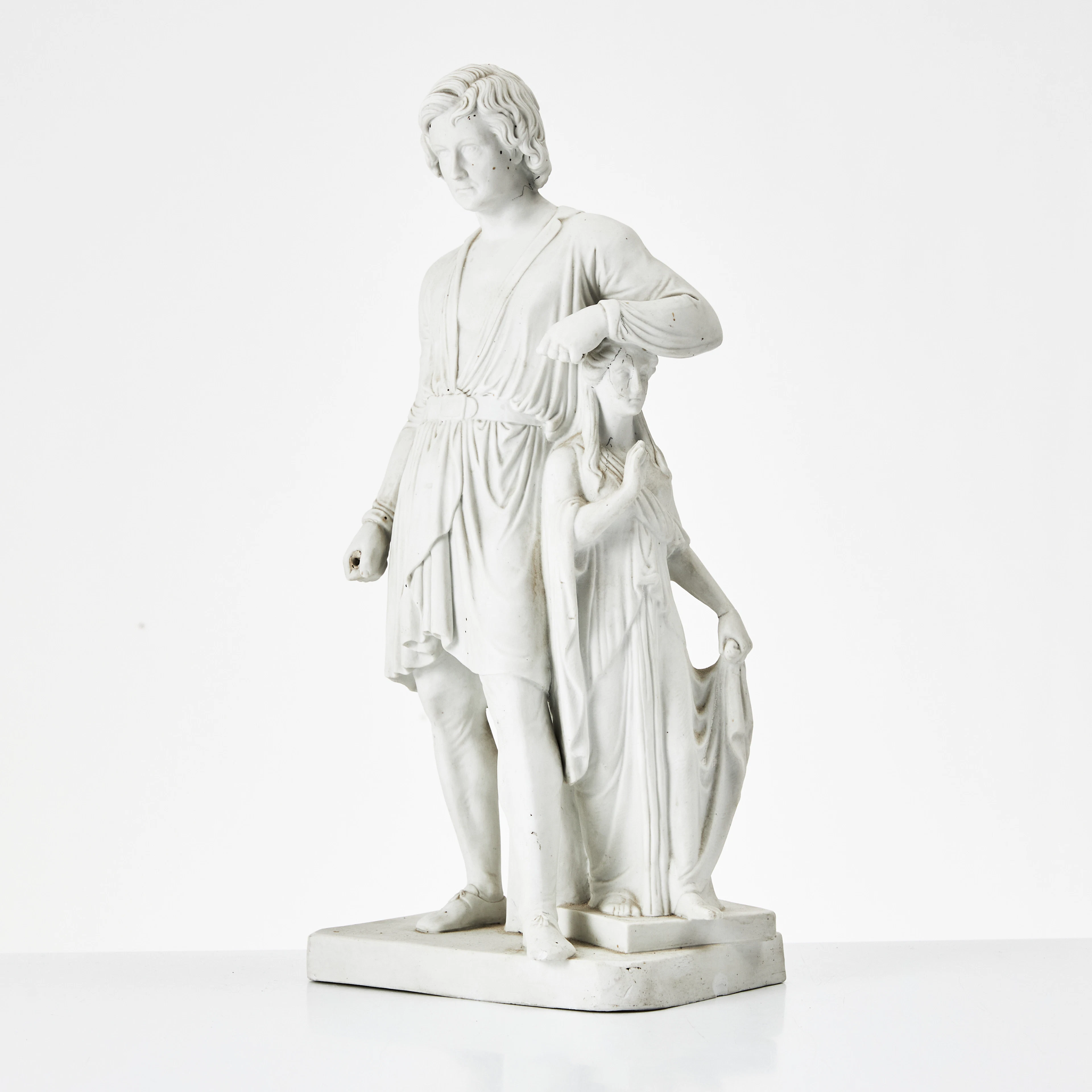 FIGUR, parian, Gustafsberg, Eneret, sekelskiftet 1900.