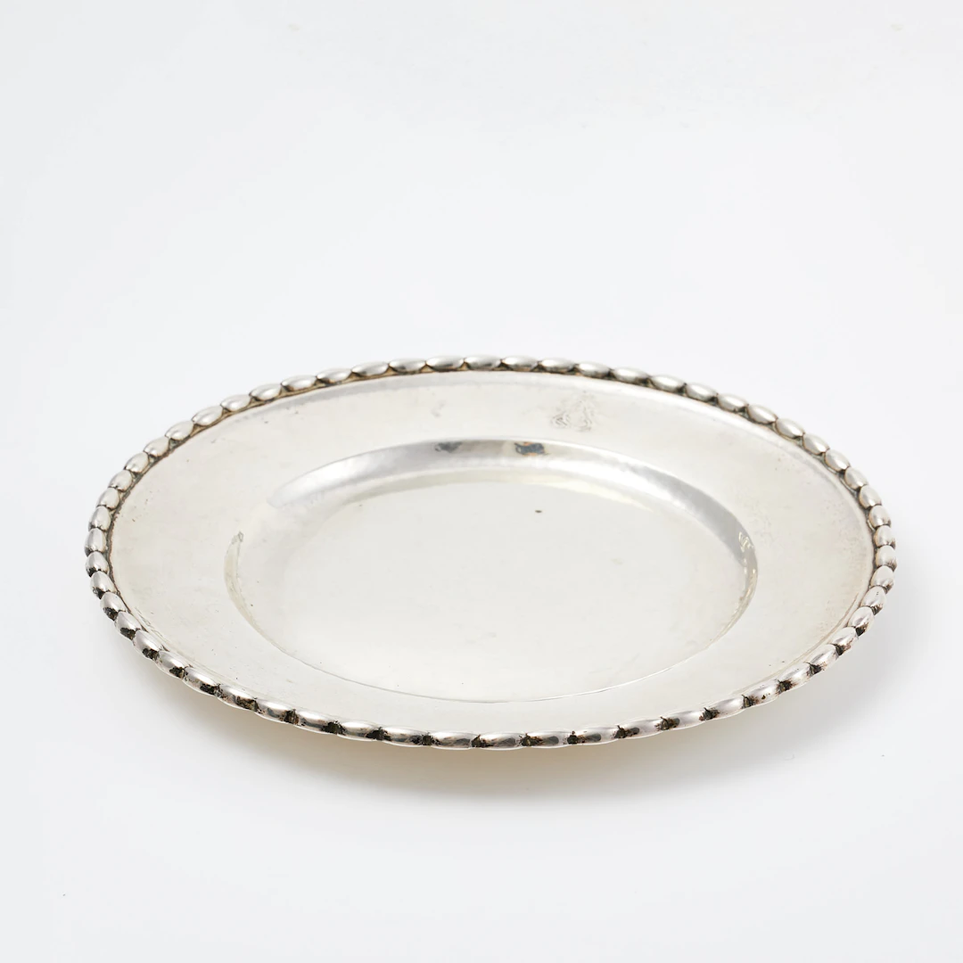 FAT, silver, dekor av monogram, Karl Andersson, Stockholm 1920.