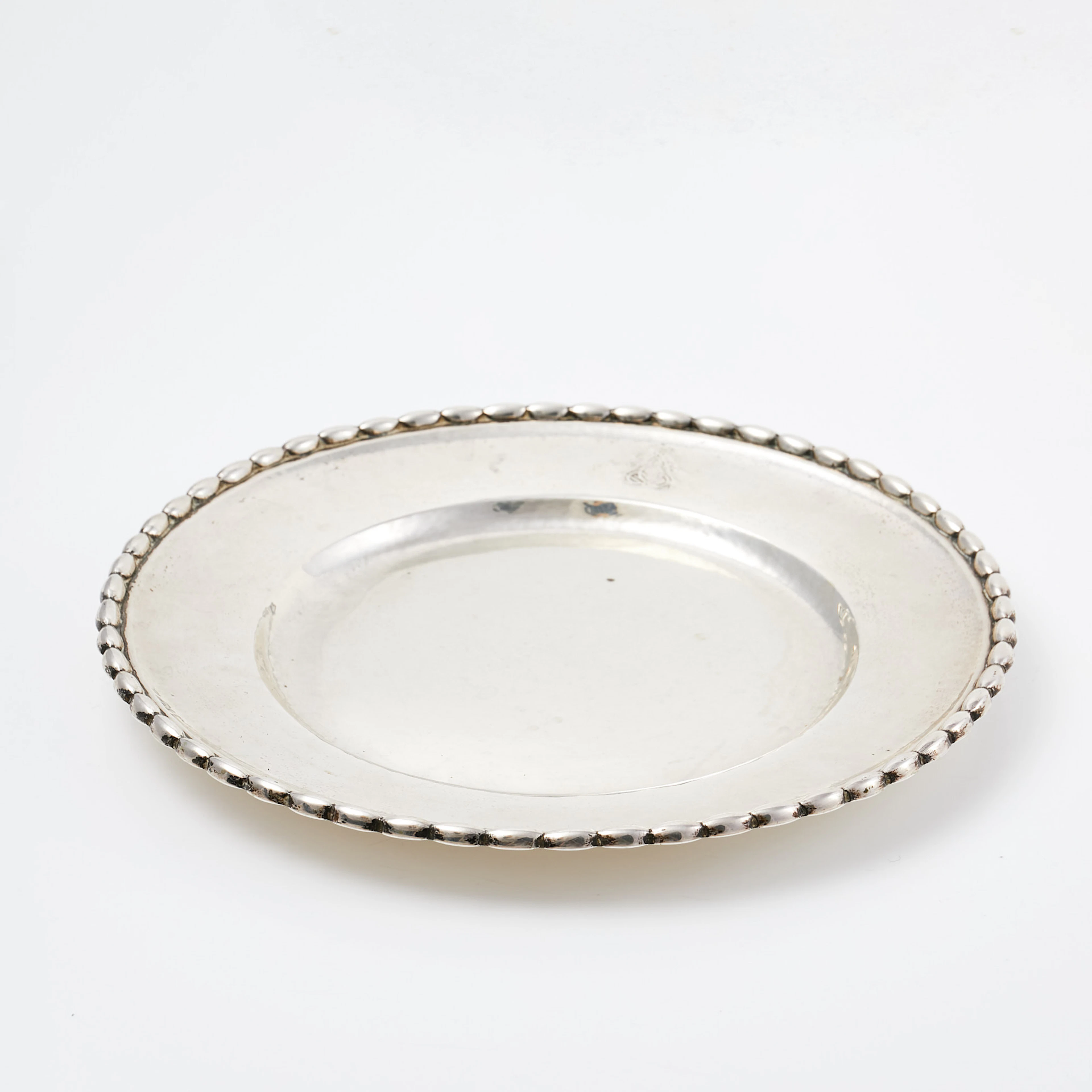 FAT, silver, dekor av monogram, Karl Andersson, Stockholm 1920.