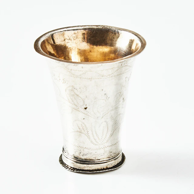 CARL LEMON DY. Bägare, silver Uppsala 1771.