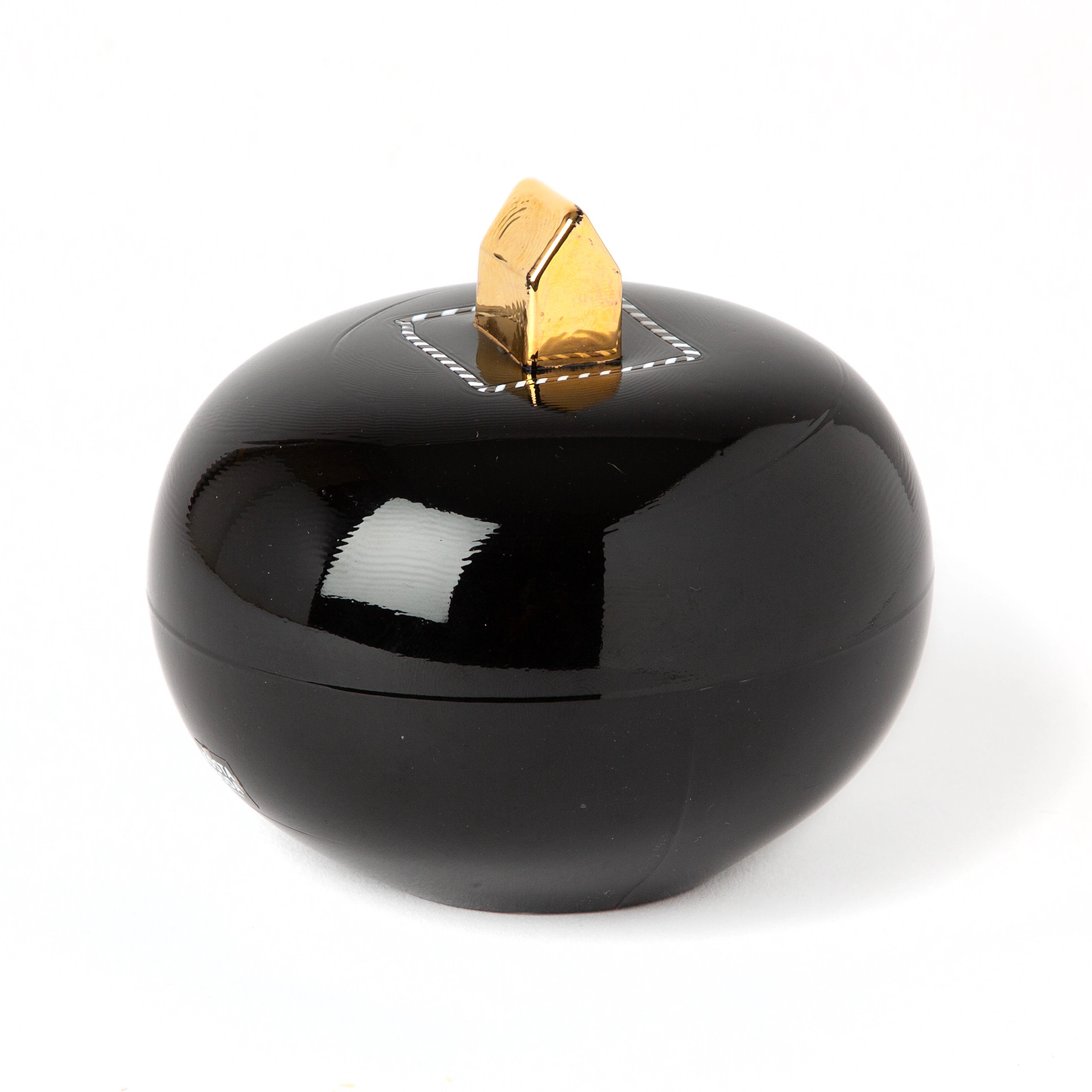 BERTIL VALLIEN. "Earth on top midnight", glas, Kosta Boda, signerad.