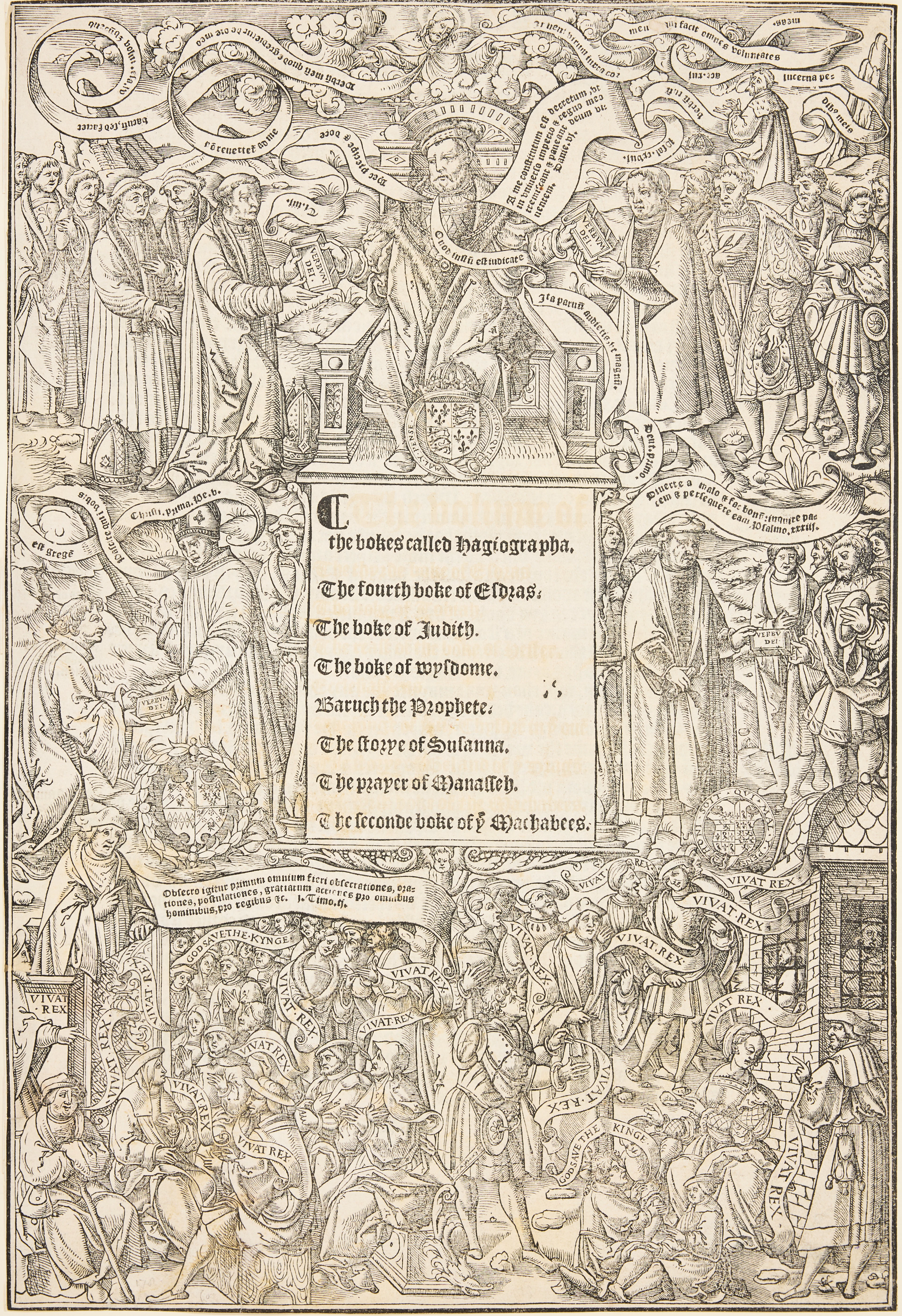 HANS HOLBEIN THE YOUNGER (GERMANY 1497/98-1543) SCHOOL OF. "Henry