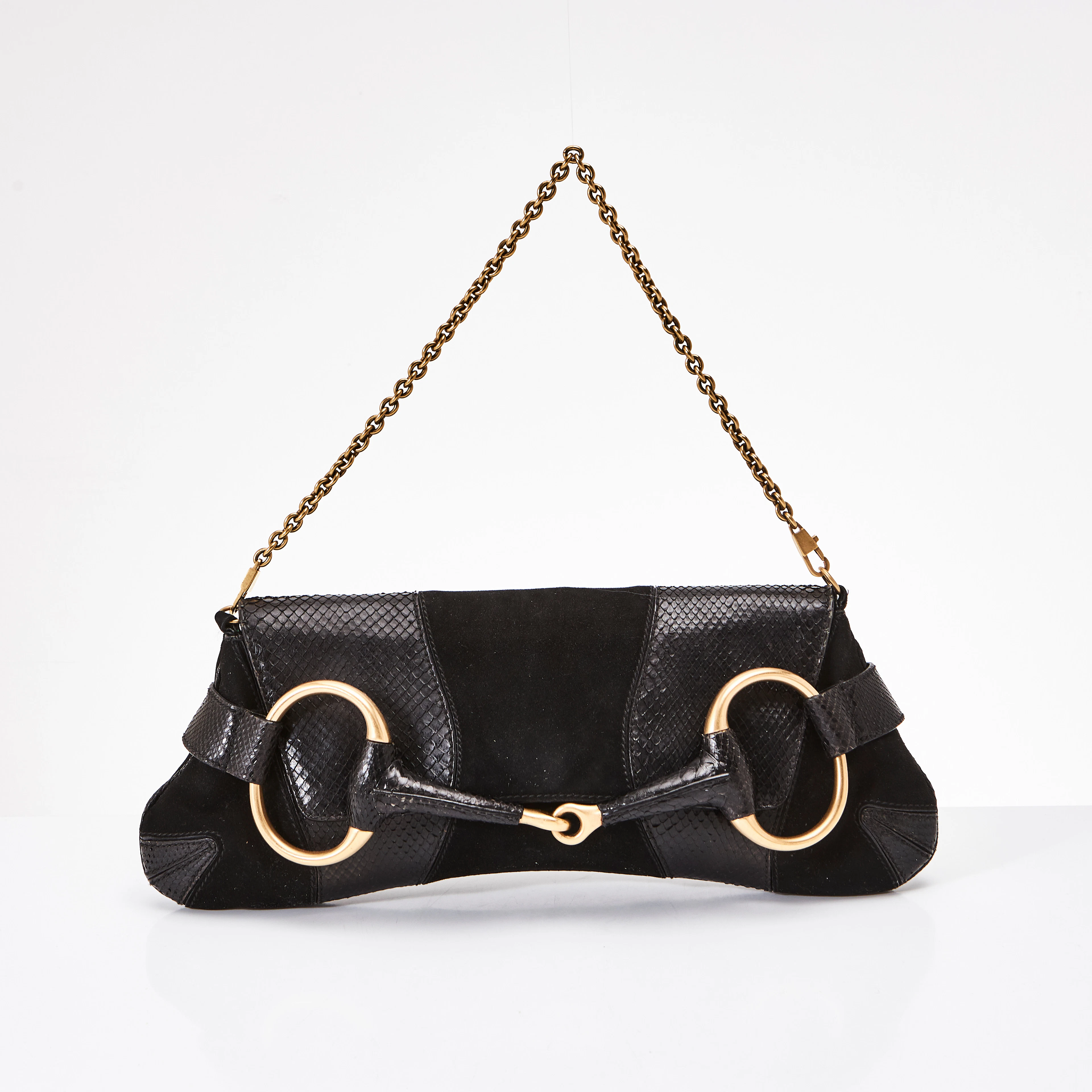 GUCCI, handväska horsebit, Tom Ford era (1994-2004).