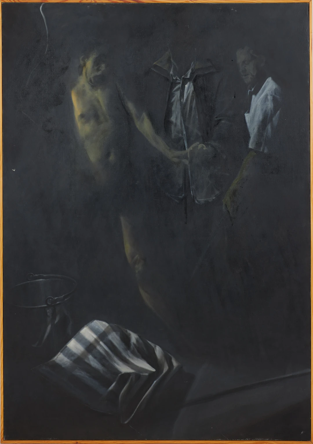 KJELL JÖRDSTEDT. Utan titel, olja på duk, signerad och daterad 1986.