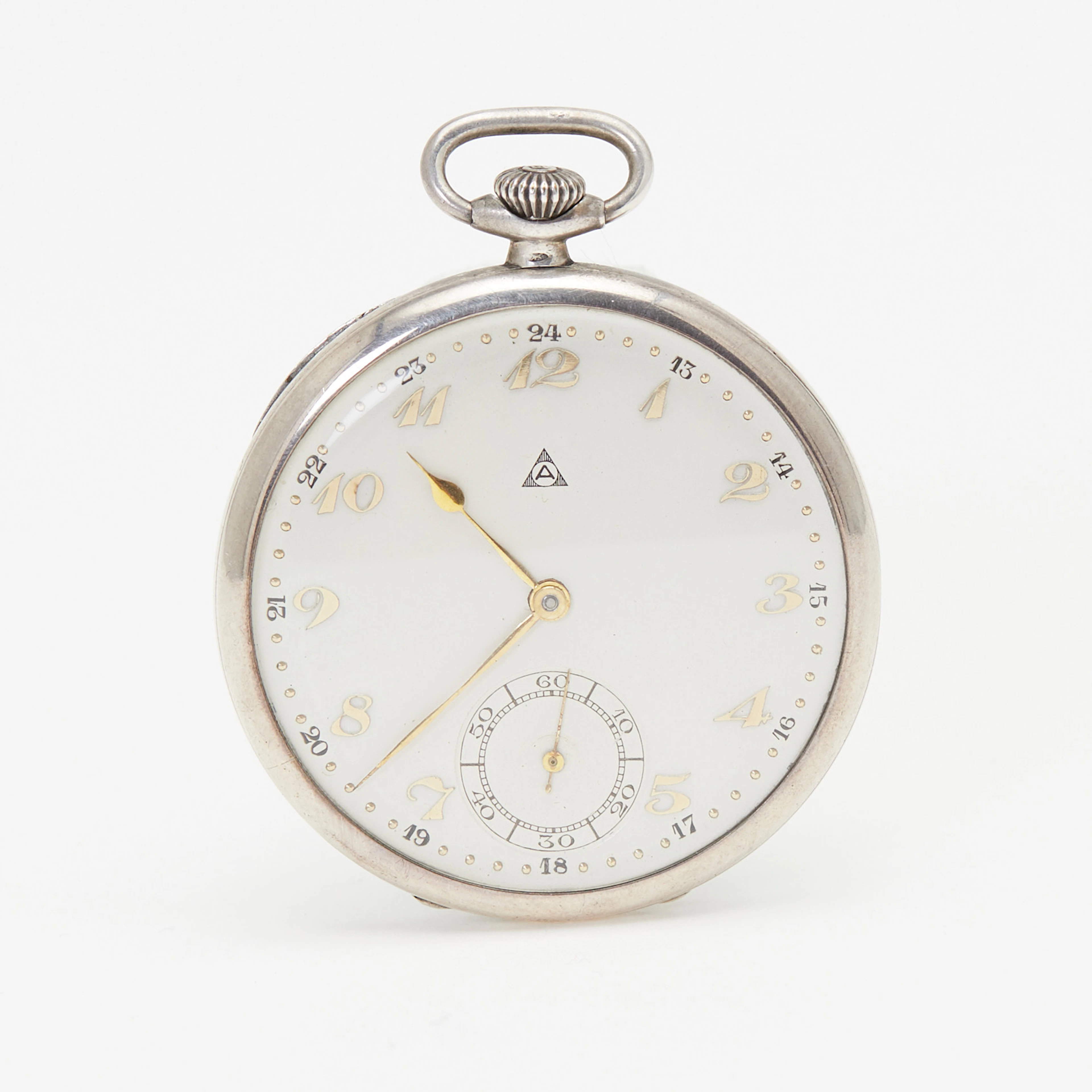 ALPINA. Frack-Taschenuhr, 800er Silber, um 1935. Schweiz.