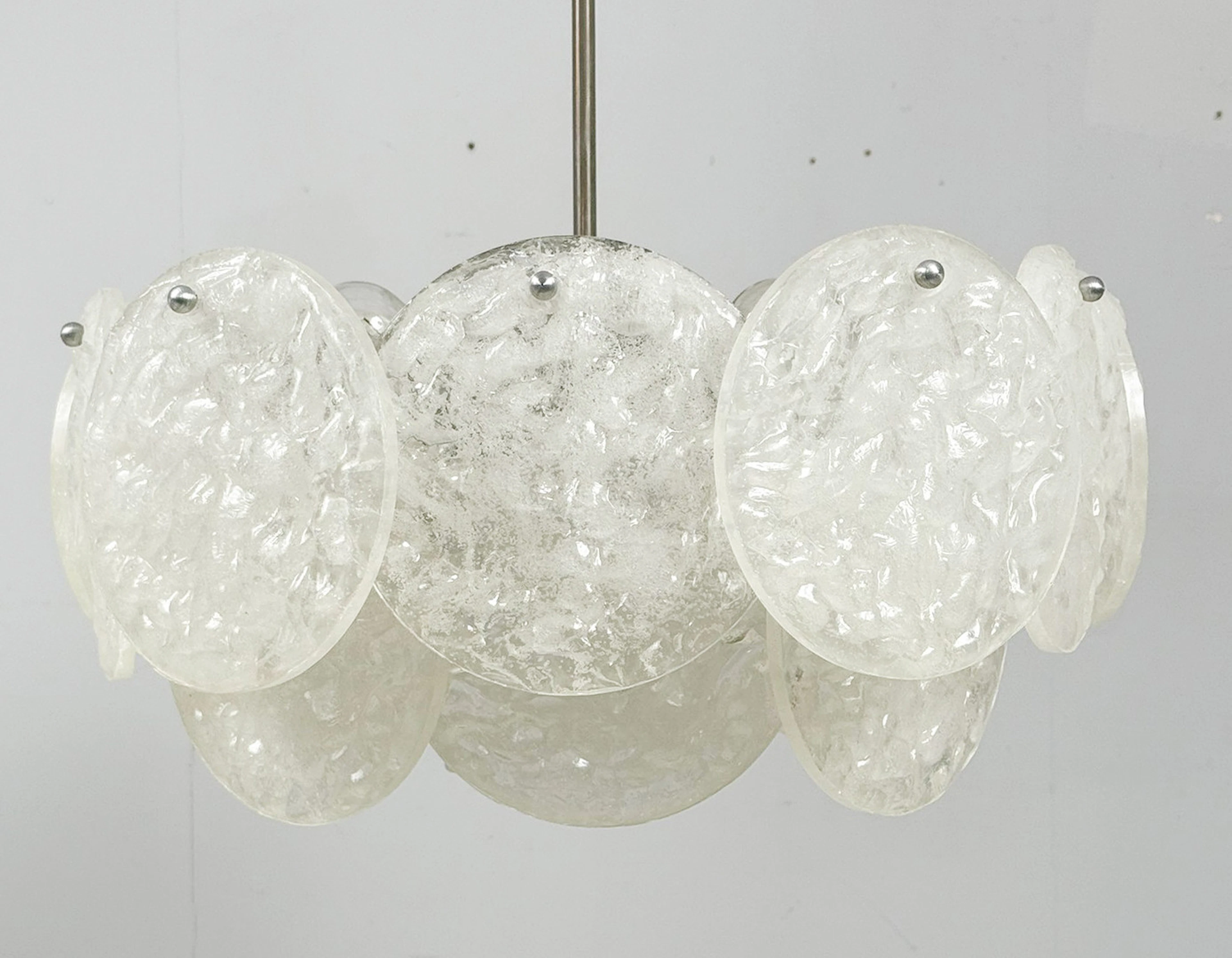 Mid Century Deckenlampe/Kronleuchter, Deutschland, 1970er Jahre.