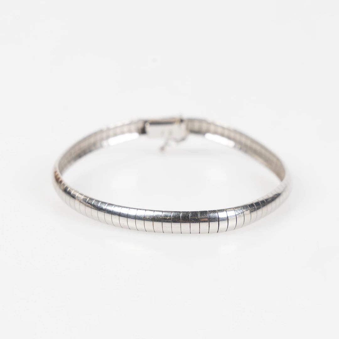 ARMBAND, 14K vitguld, 1900-talets andra hälft.