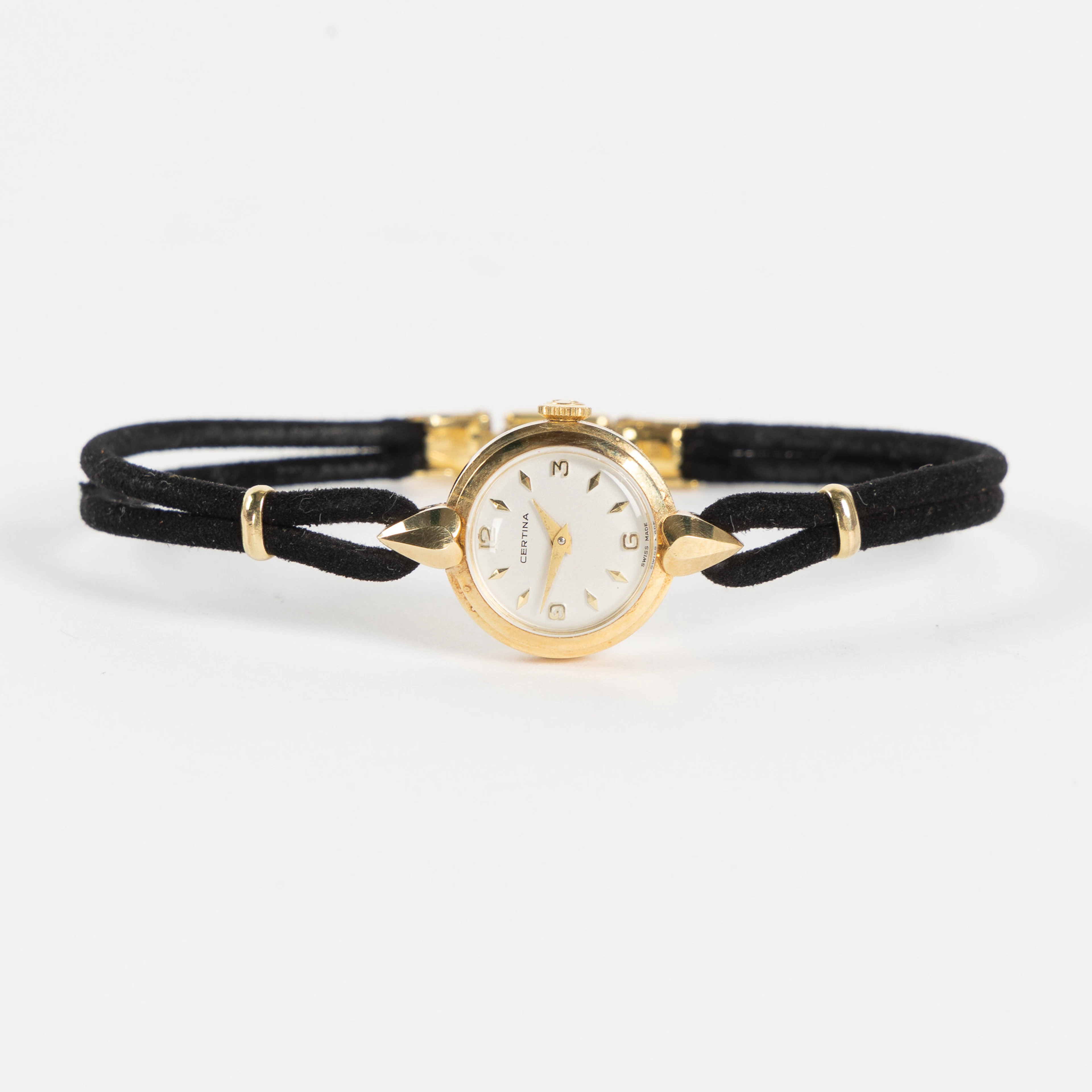 CERTINA, armbandsur, 18 mm, 14K guld, 1950-tal.
