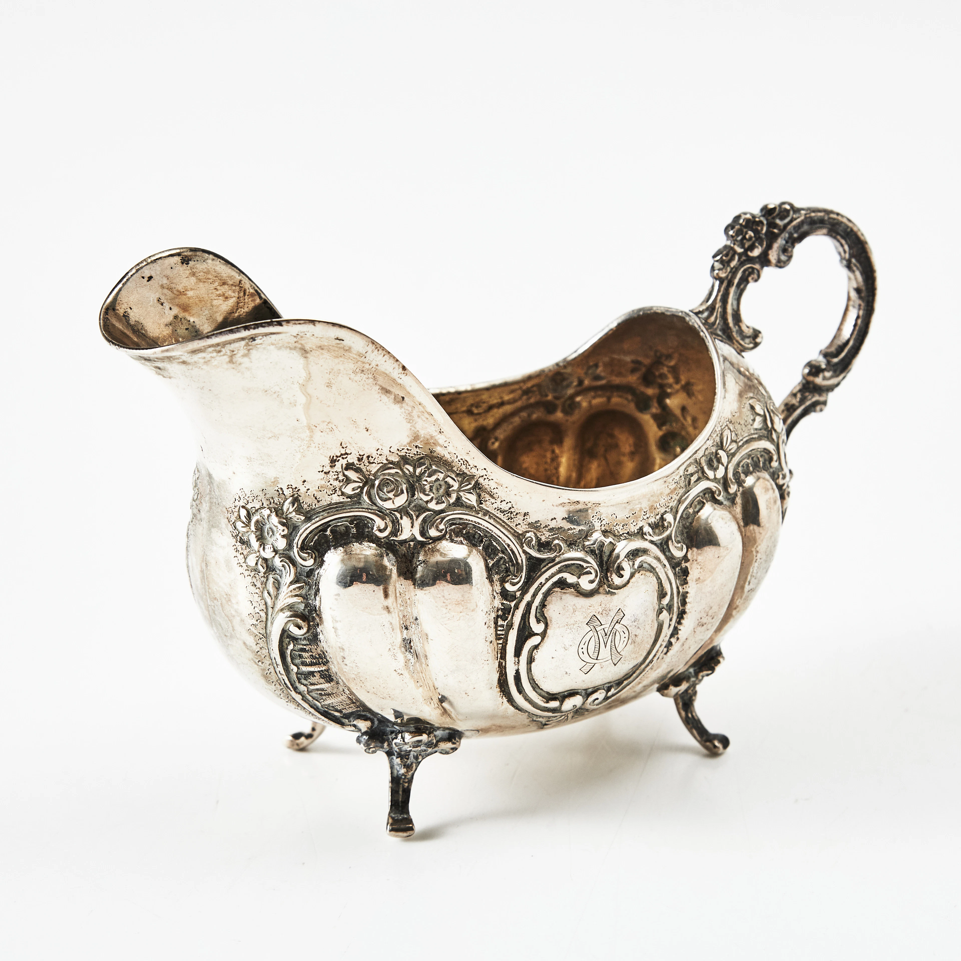 GRÄDDKANNA, silver, Persson Juv. Firma Bo-Georg, Västerås, 1943.