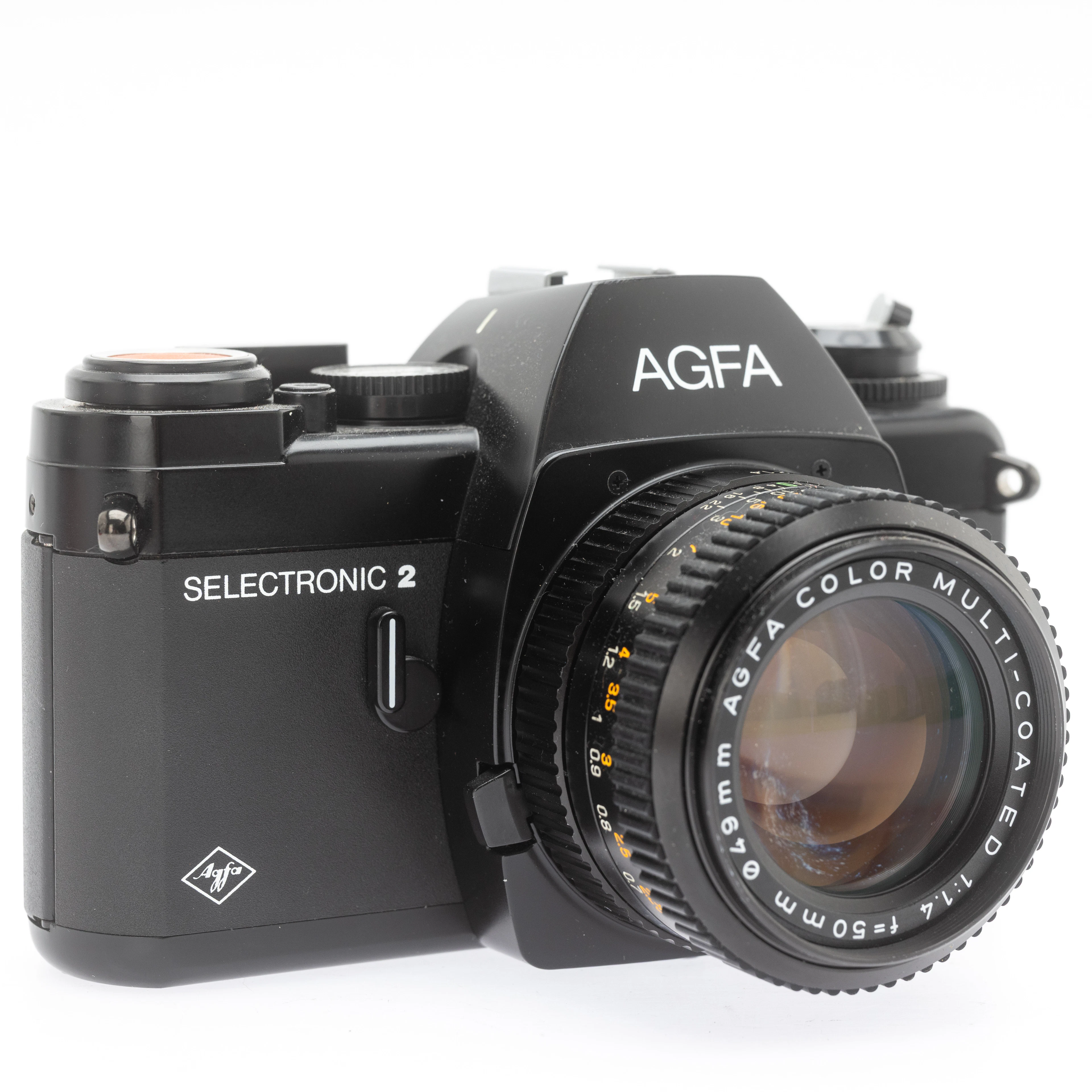 Agfa Selectronic 2, 35mm Spiegelreflexkamera ( SN 338616 ) mit Agfa