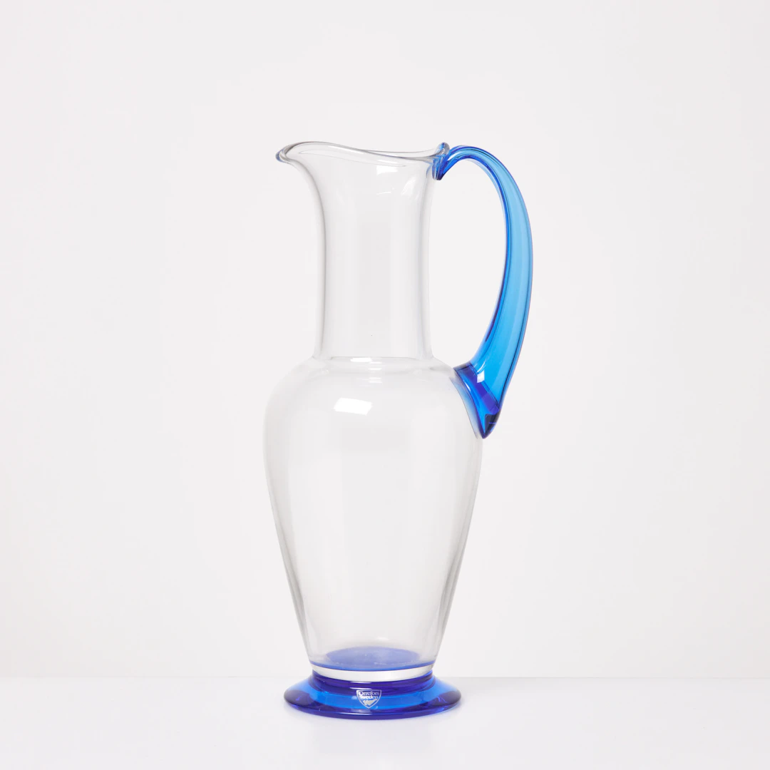 GUNNAR CYRÉN. Karaff, glas, "Nobel", etikettmärkt Orrefors.