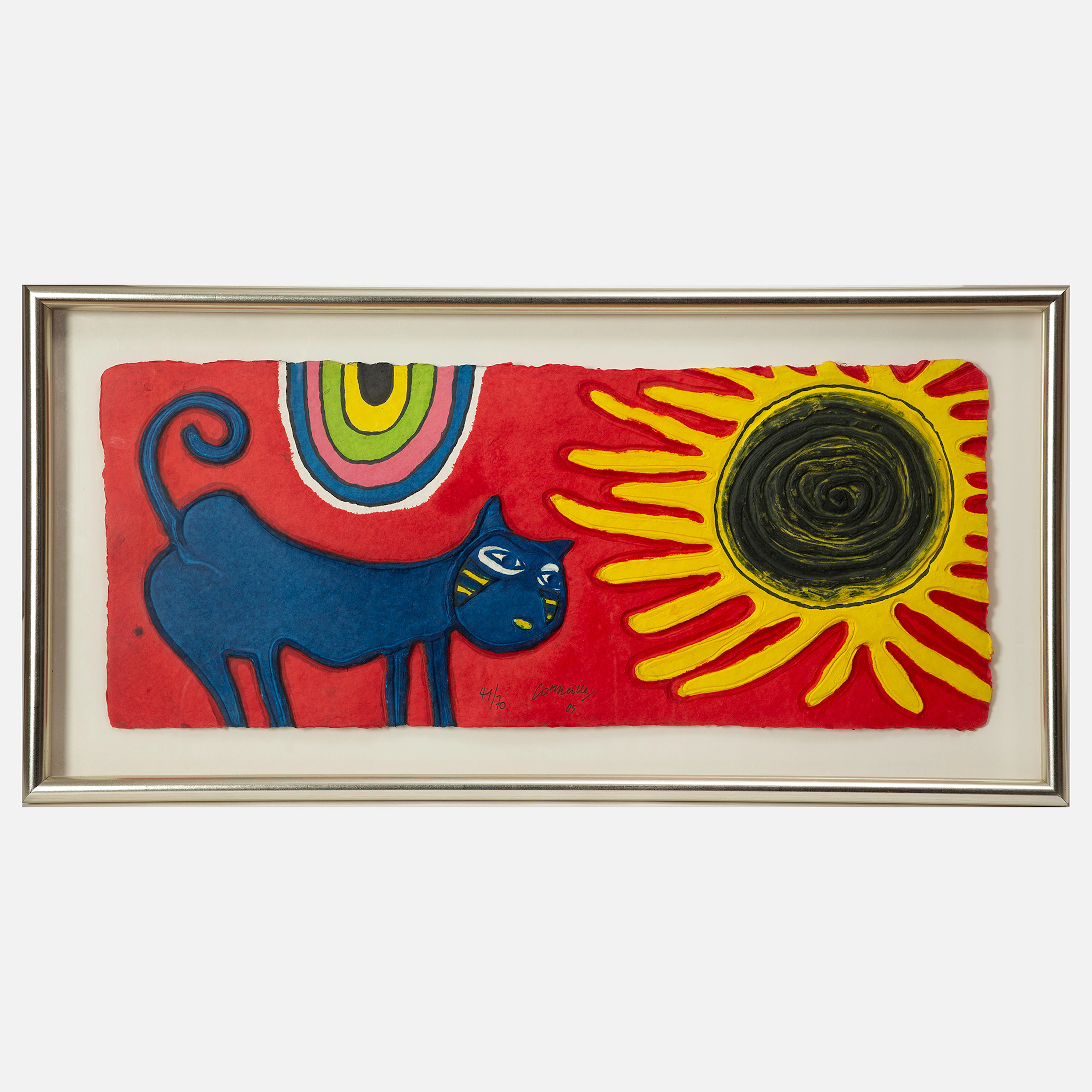BEVERLOO CORNEILLE. Carborundumetsning, signerad, numrerad 14/70 och