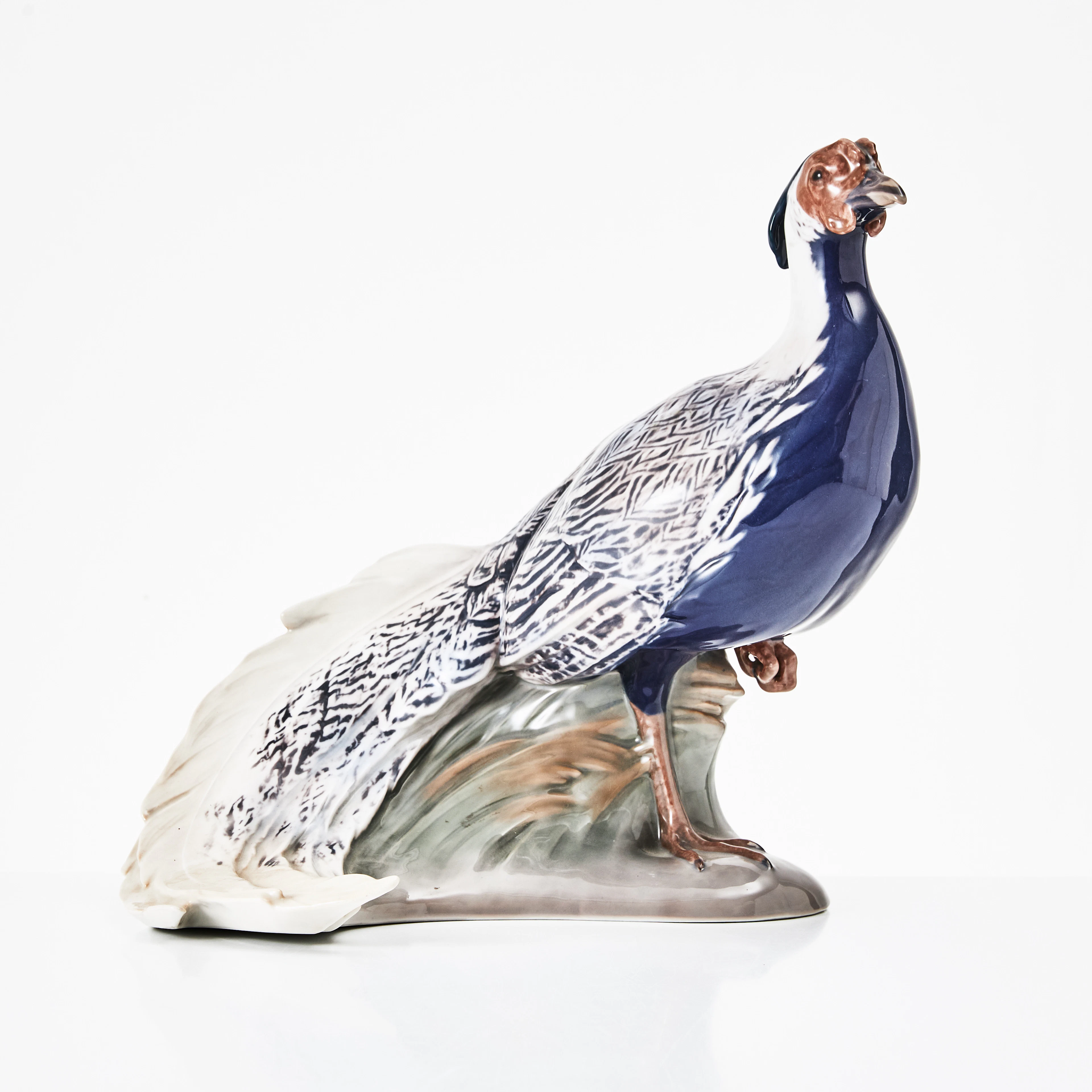JENS PETER DAHL-JENSEN. "Silverfasan", figurin, Bing & Gröndahl, Danmark