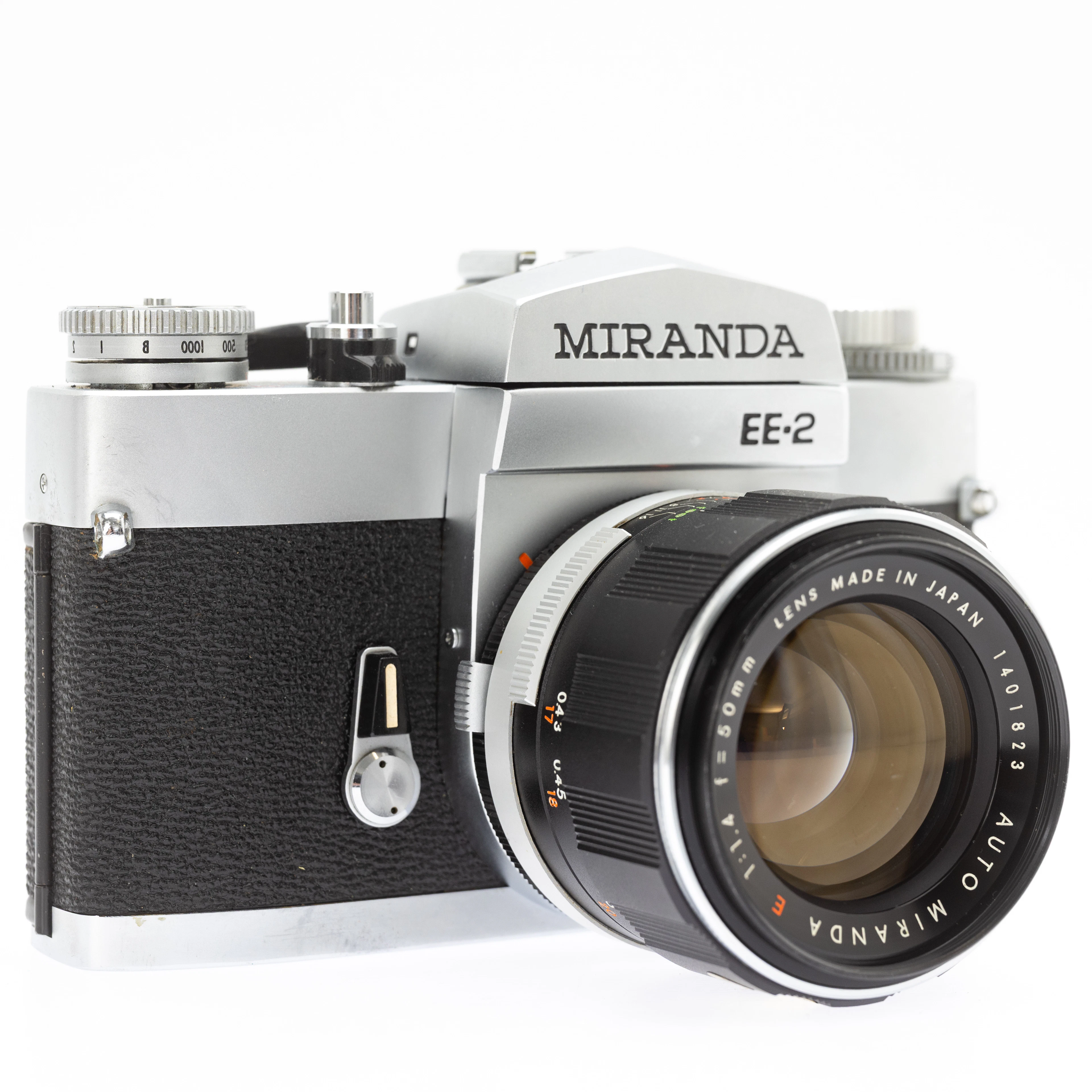 Miranda EE-2, 35mm Spiegelreflexkamera ( SN 9310714 ) mit Auto Miranda