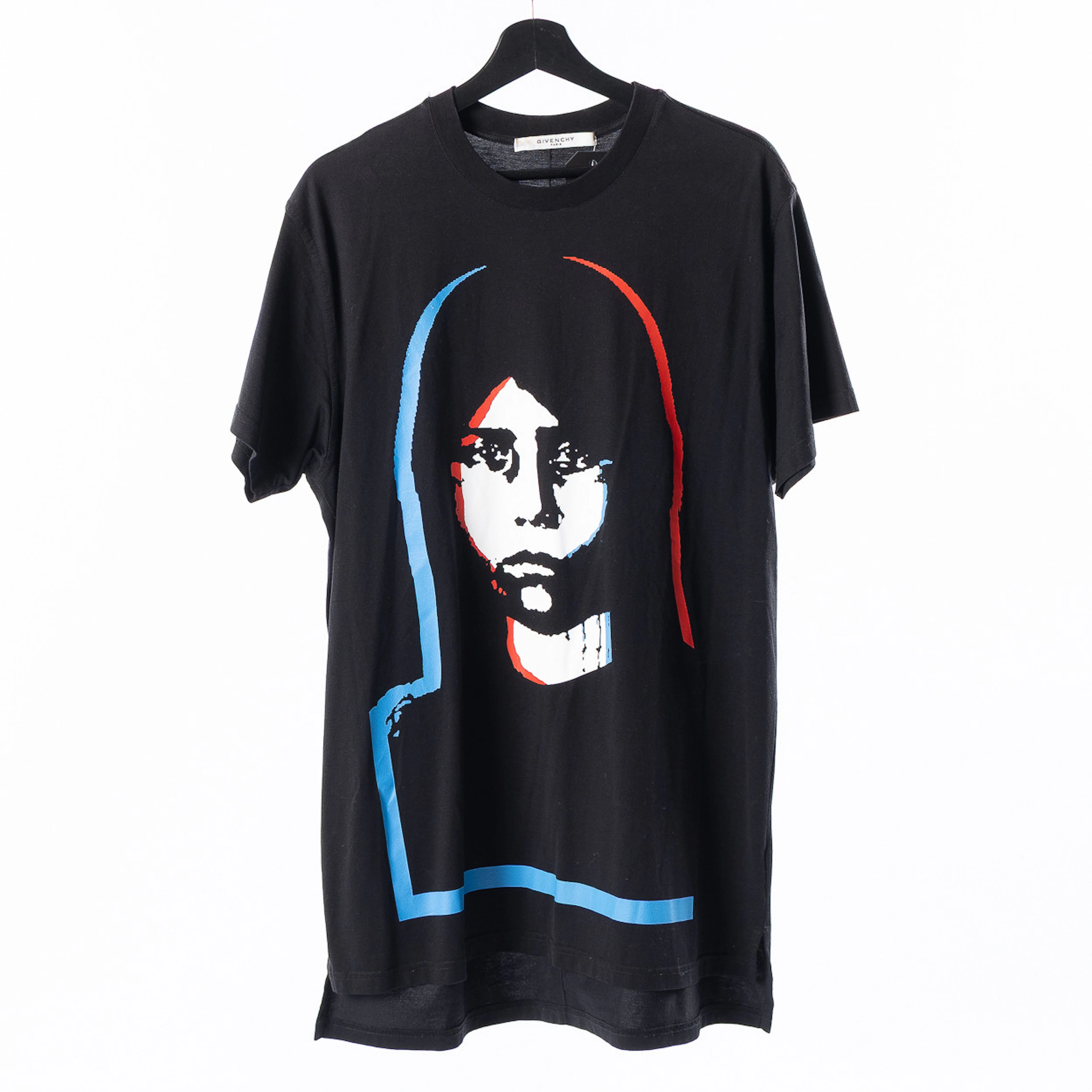 GIVENCHY, T-shirt, "Abstract Girl", storlek XS, Clare Waight Keller