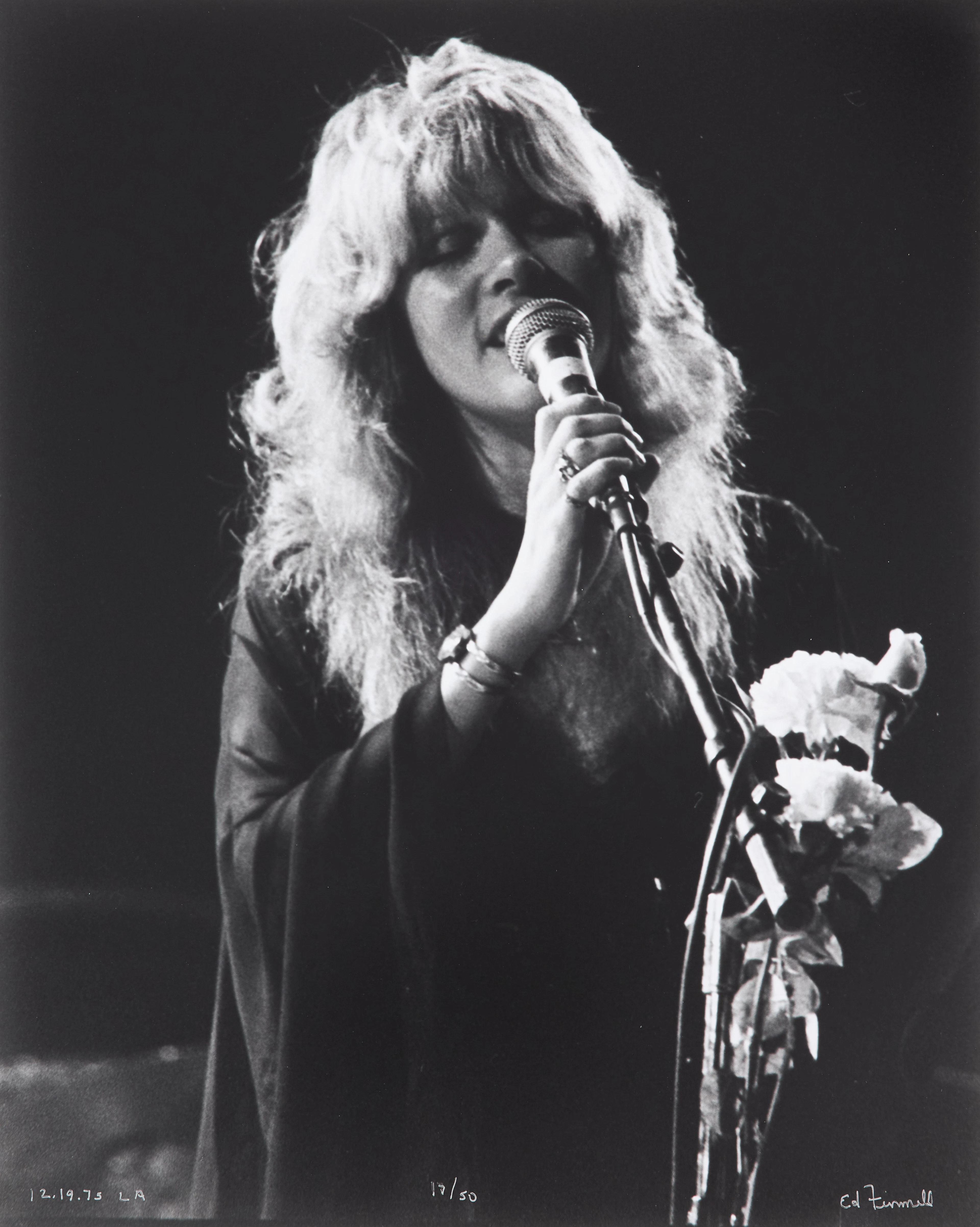 ED FINNELL (USA/SVERIGE, FÖDD 1956). Stevie Nicks, Fleetwood Mac