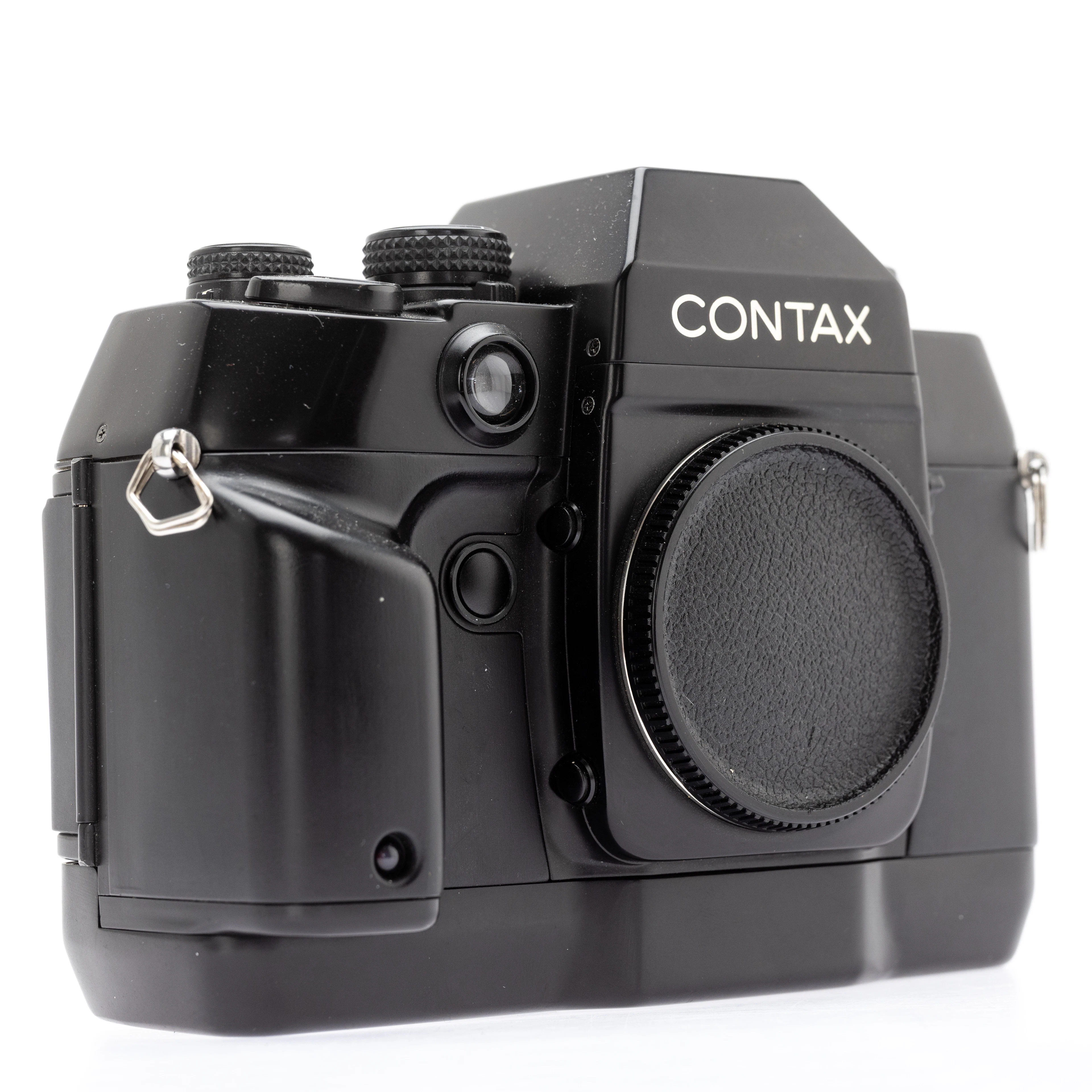 Contax AX, 35mm-Spiegelreflexkamera ( SN 019757 ).