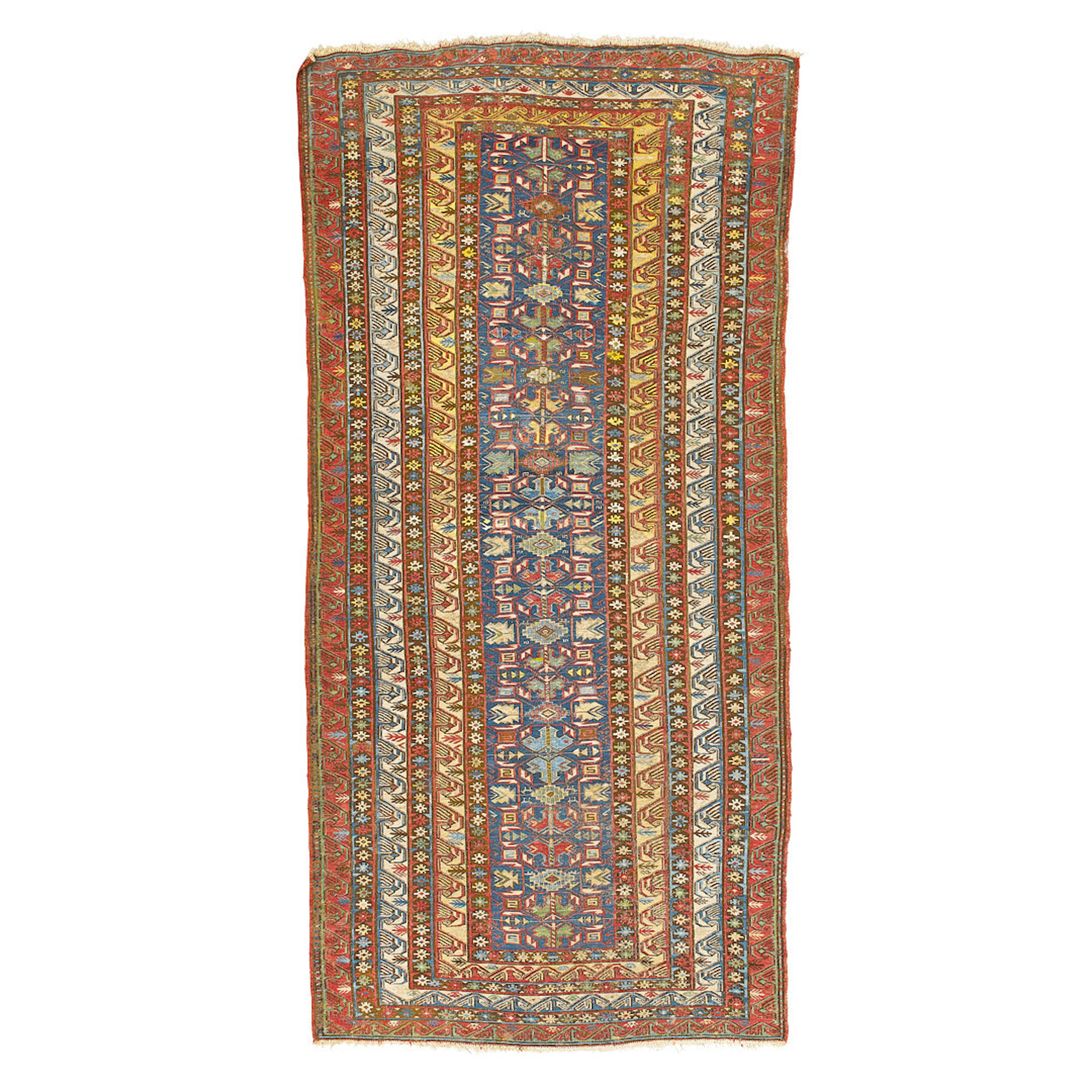 ORIENTMATTA, Kuba - Zeichur Soumak, gallerimatta, antik, ca 268 x 129-137 cm.