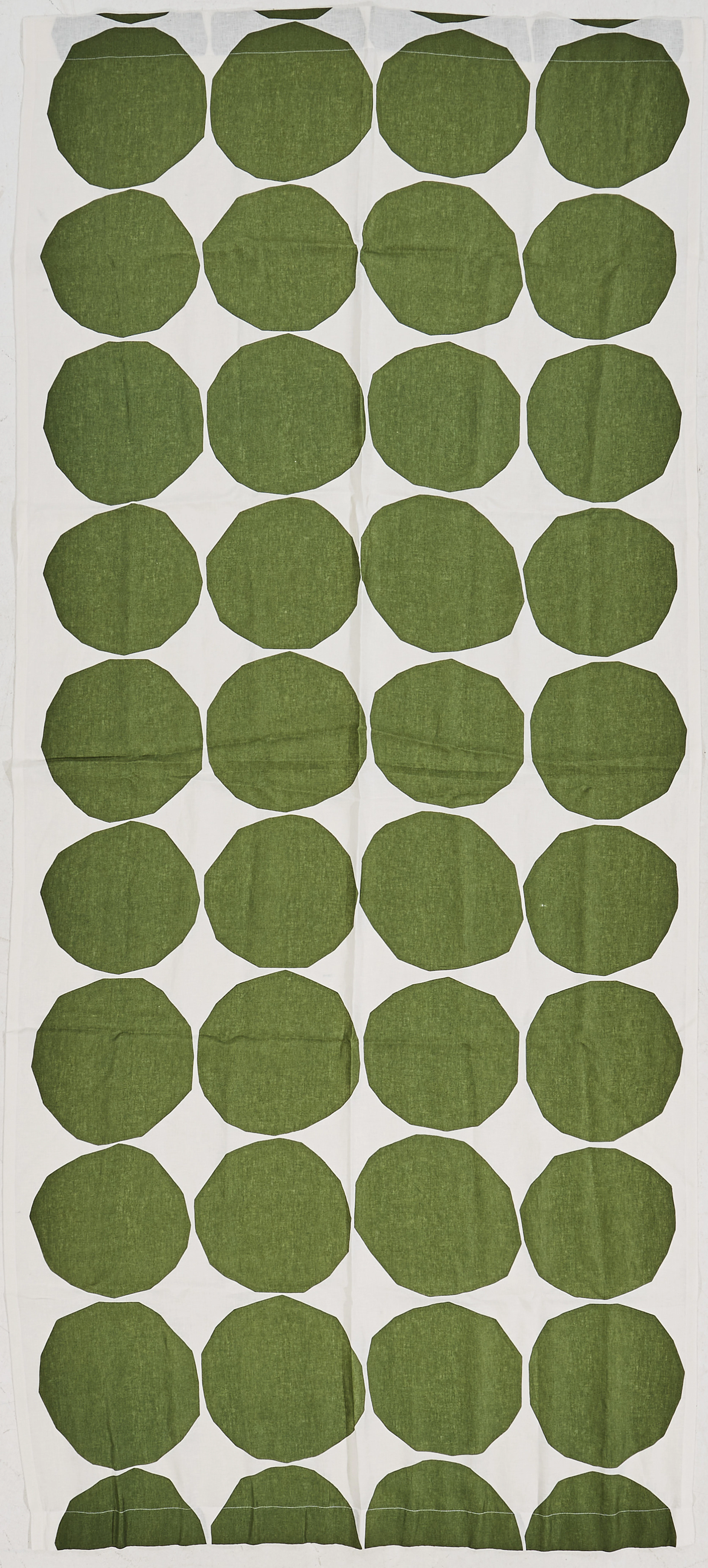 MAIJA ISOLA. gardiner, 4 st, tyg "Kivet", Marimekko.