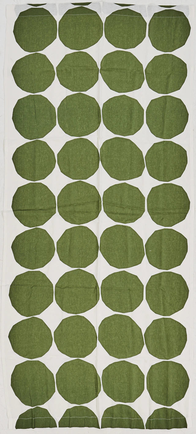 MAIJA ISOLA. gardiner, 4 st, tyg "Kivet", Marimekko.