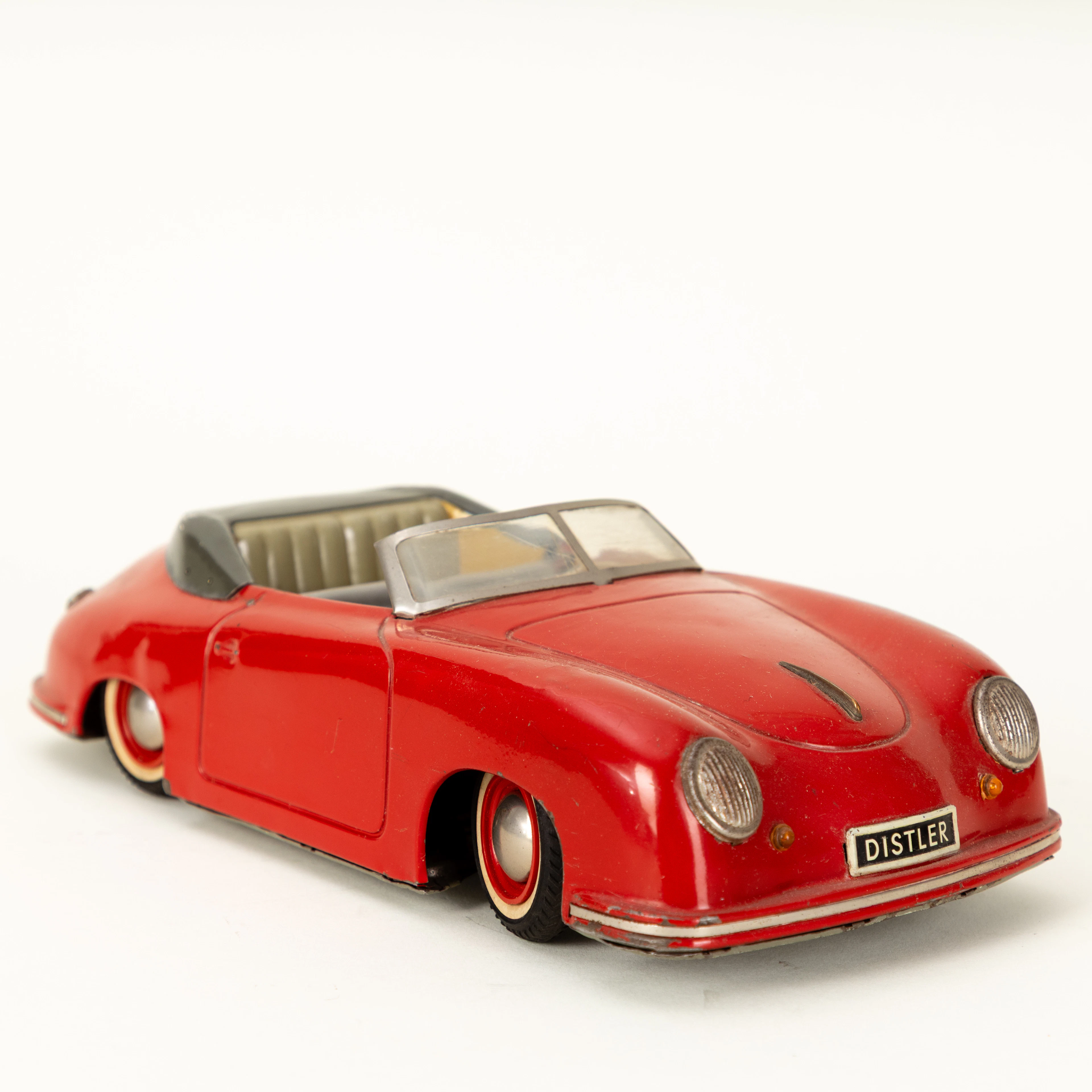 JOHANN DISTLER KG. Porsche 356, ´Electromatic 7500 FS ` in Rot , Nürnberg