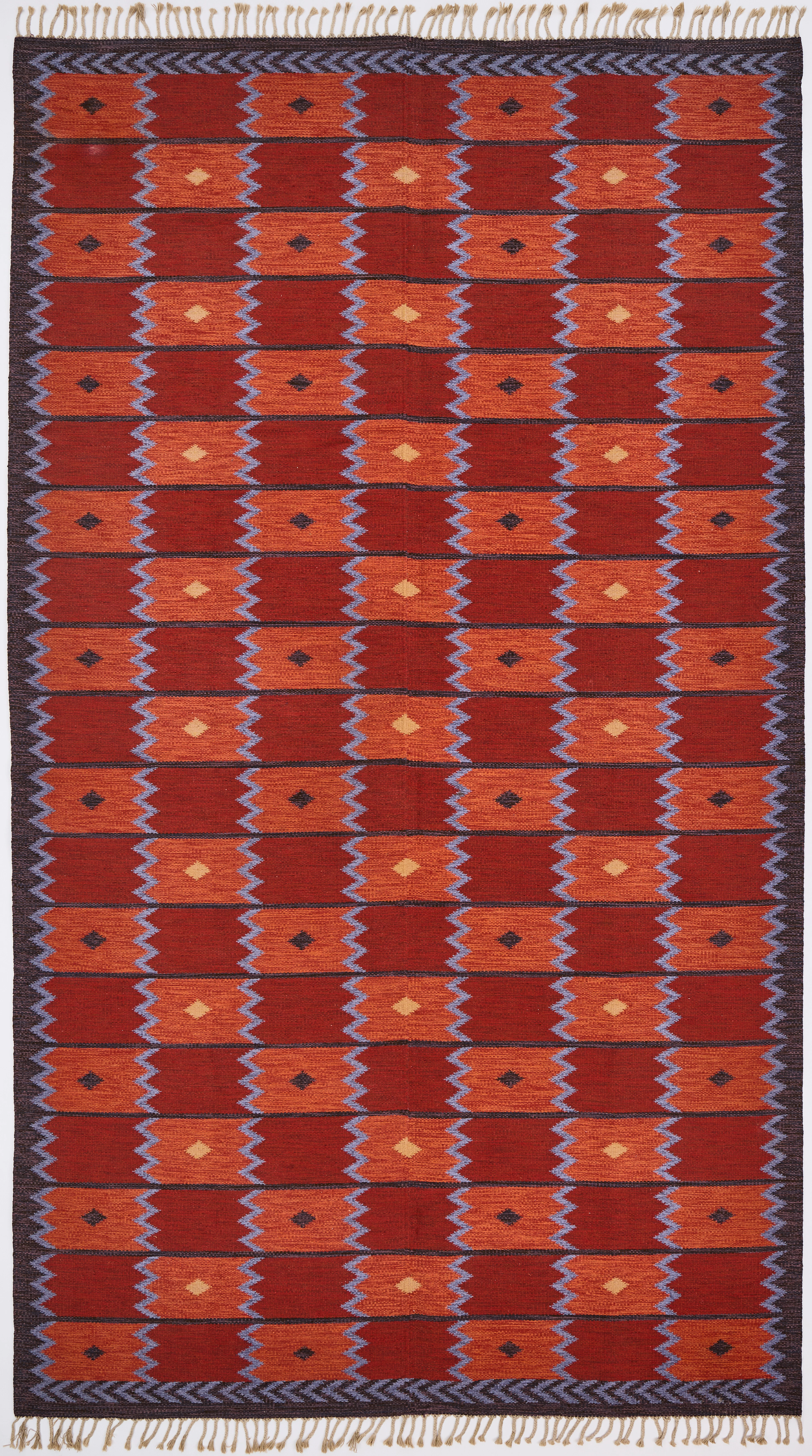 BERIT WOELFER. "Garden", matta, Kasthall, rölakan, 484 x 277 cm.