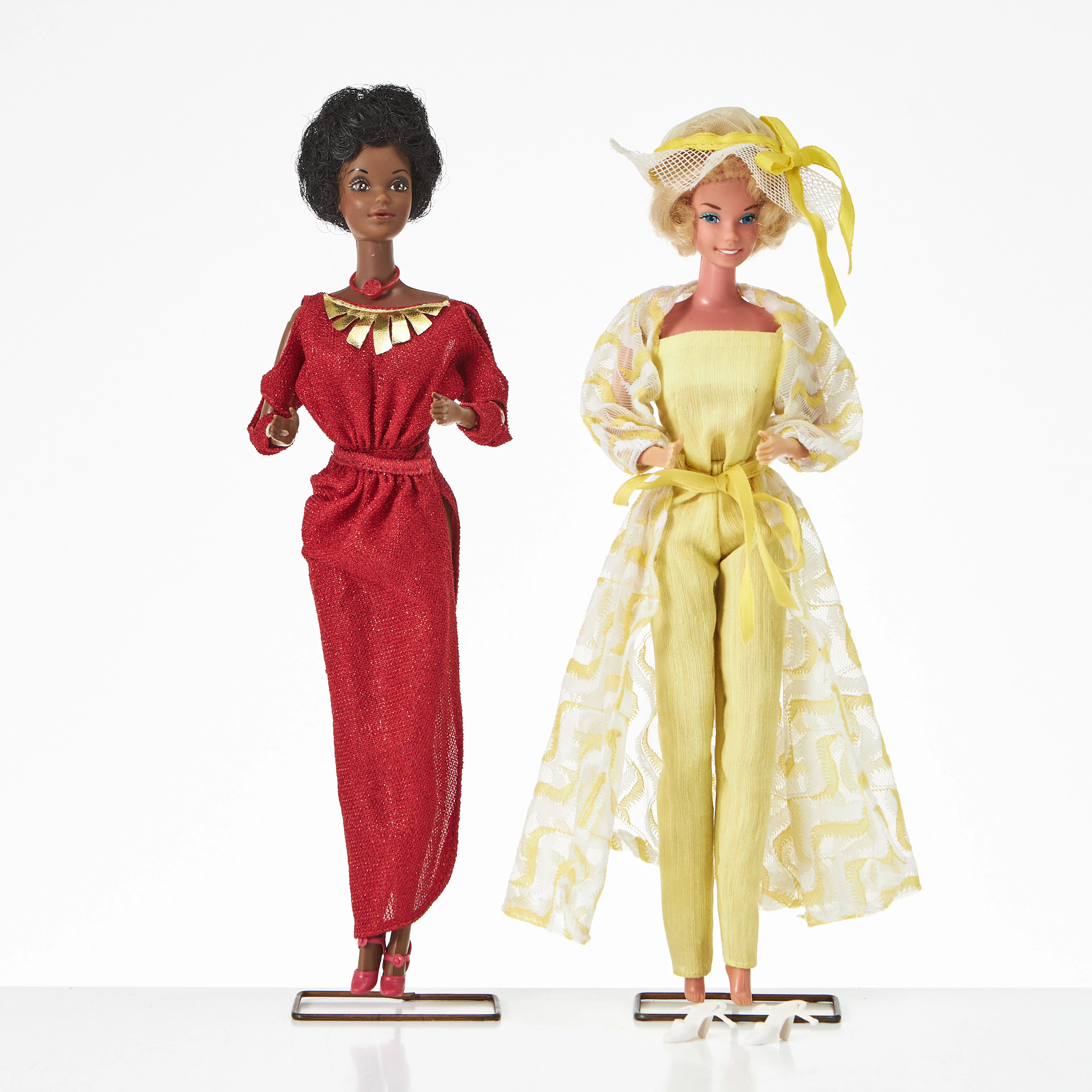 BARBIE, (2), #1293, BL TNT, #2598 BL TNT in Pretty Changes, (1979), Mattel.