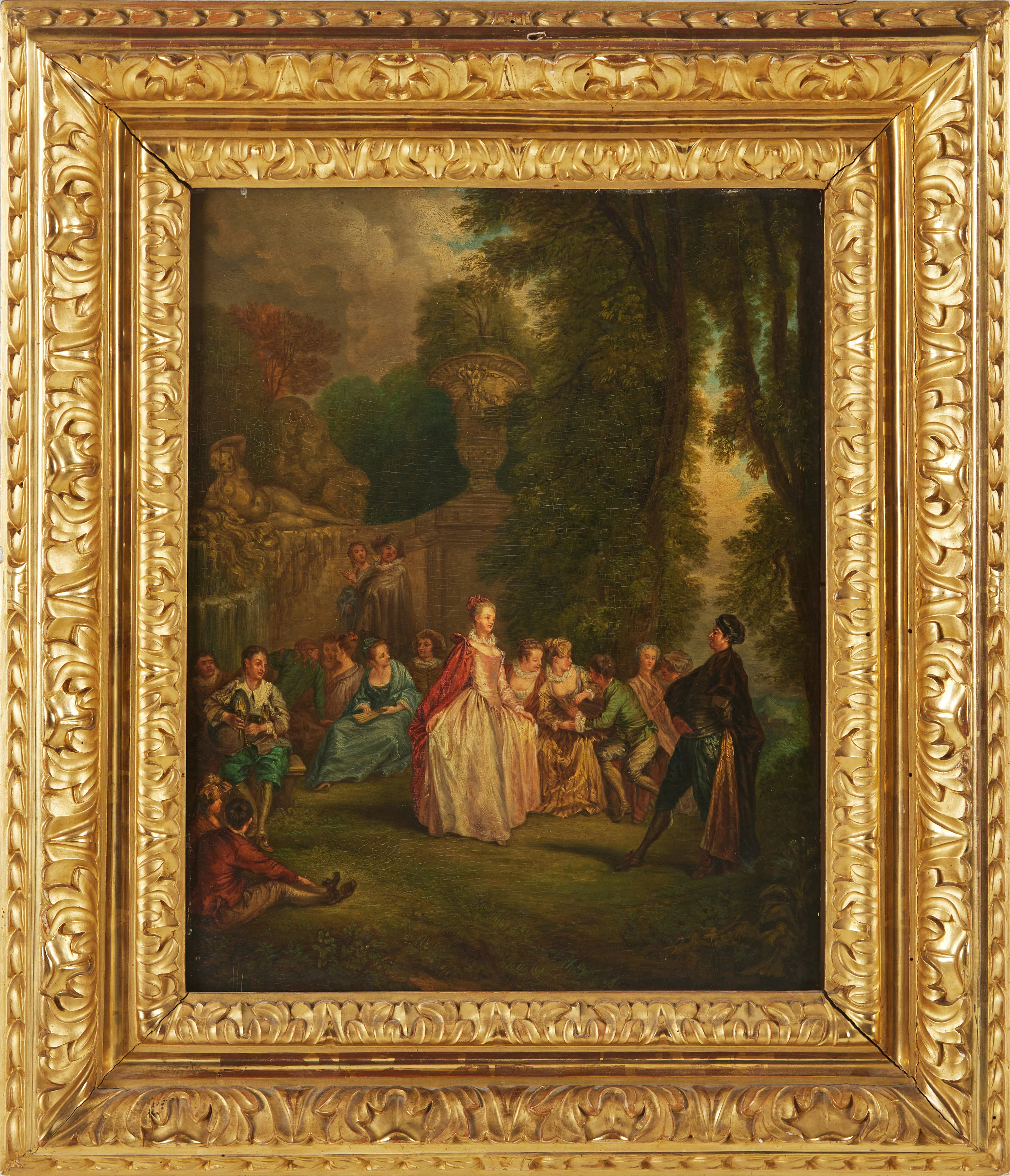 JEAN-ANTOINE WATTEAU. Efter (17-/1800-tal). "Fêtes Vénitiennes".