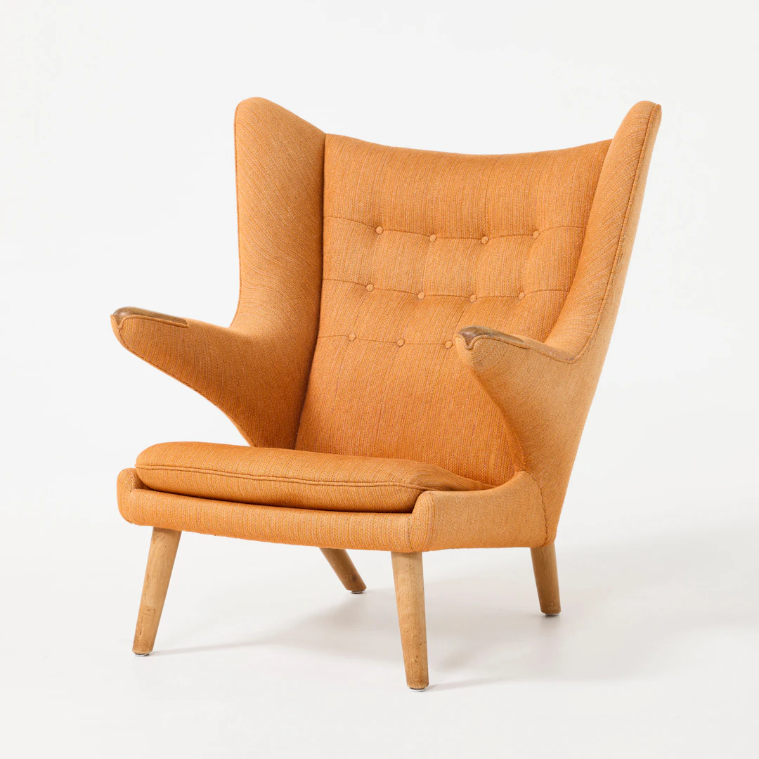 HANS J WEGNER. "Bamse"/"Papa Bear", fåtölj, modell AP-19, A.P. Stolen