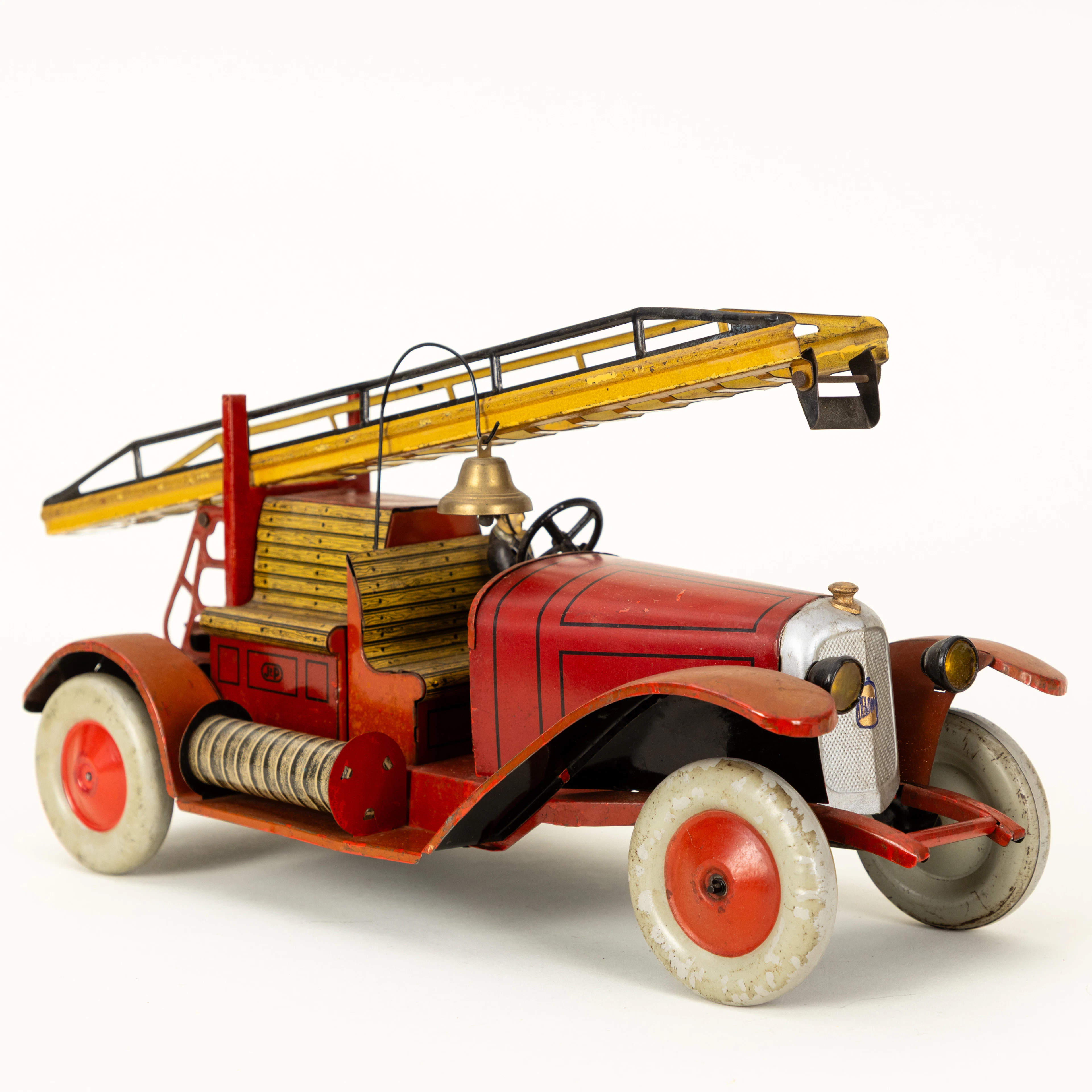 LE JOUET DE PARIS (JEP). Feuerwehrauto/Leiterwagen, Frankreich, 1920er Jahre.