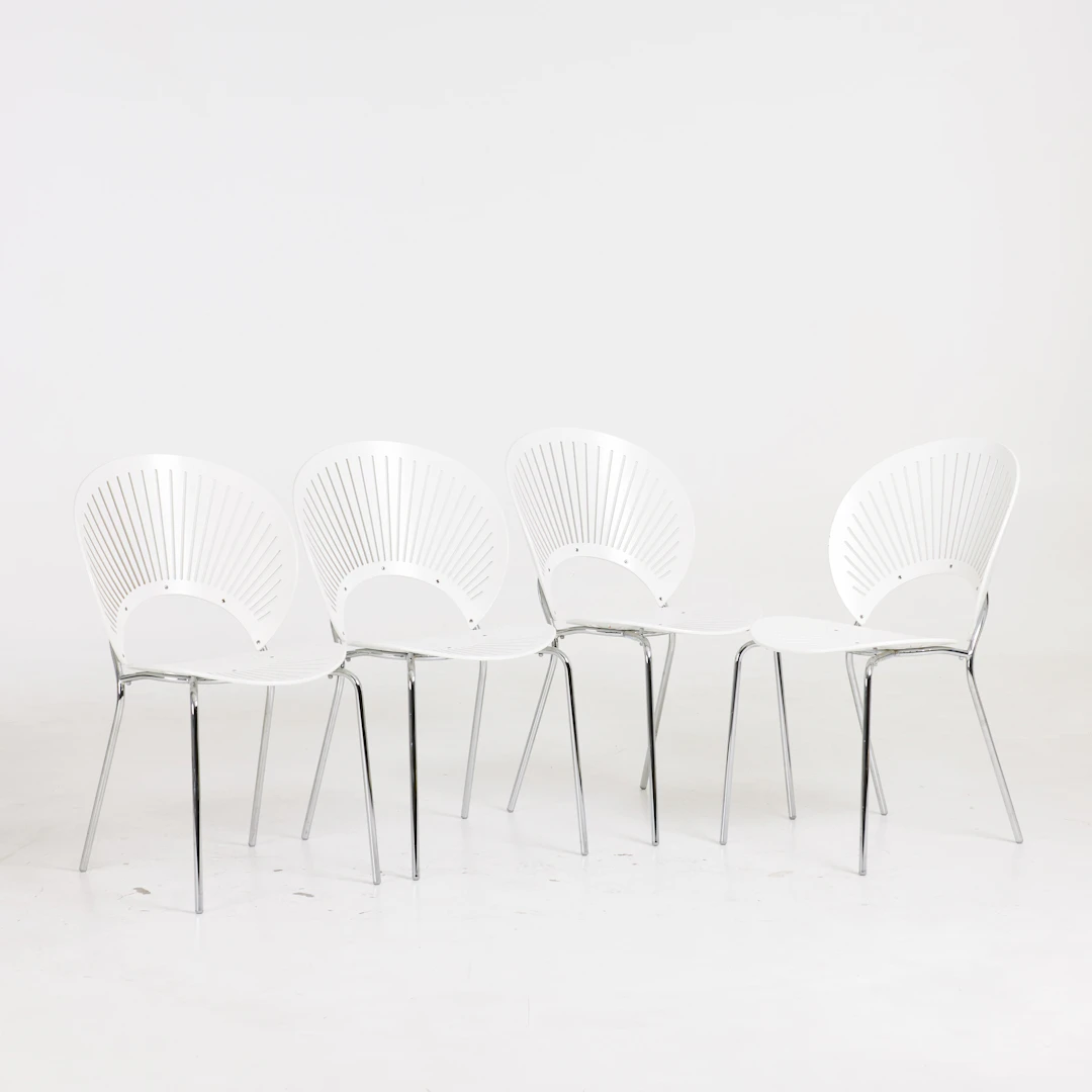 ANNA DITZEL. 4 st, stolar, Fredericia Furniture, "Trinidad", samtida.