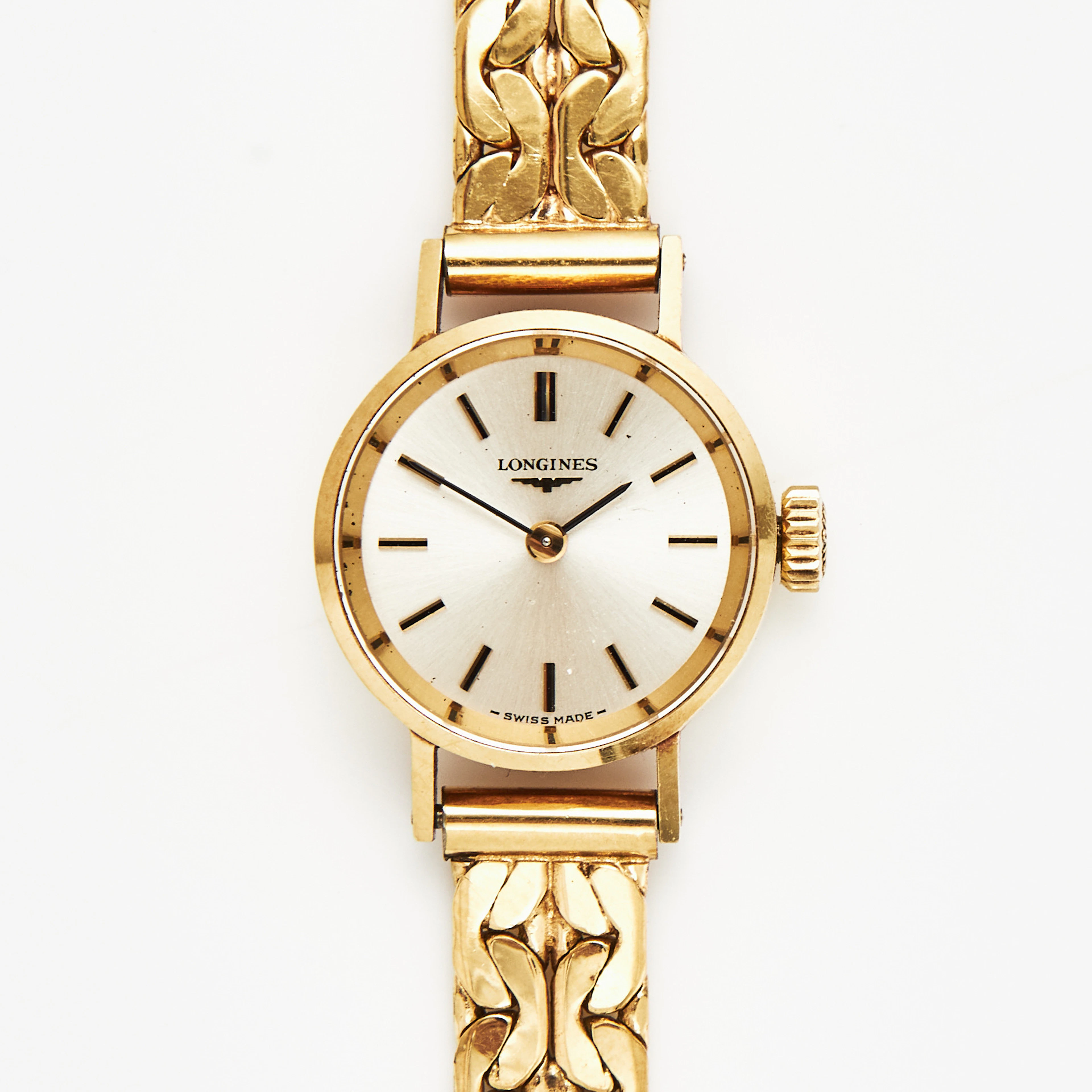 LONGINES, armbandsur, 19 mm, 18K guld, ca 1975.