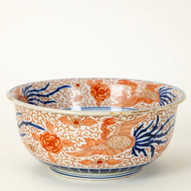 Große Kumme, Ming Chenghua-Marke, Japan, späte Edo-Zeit.