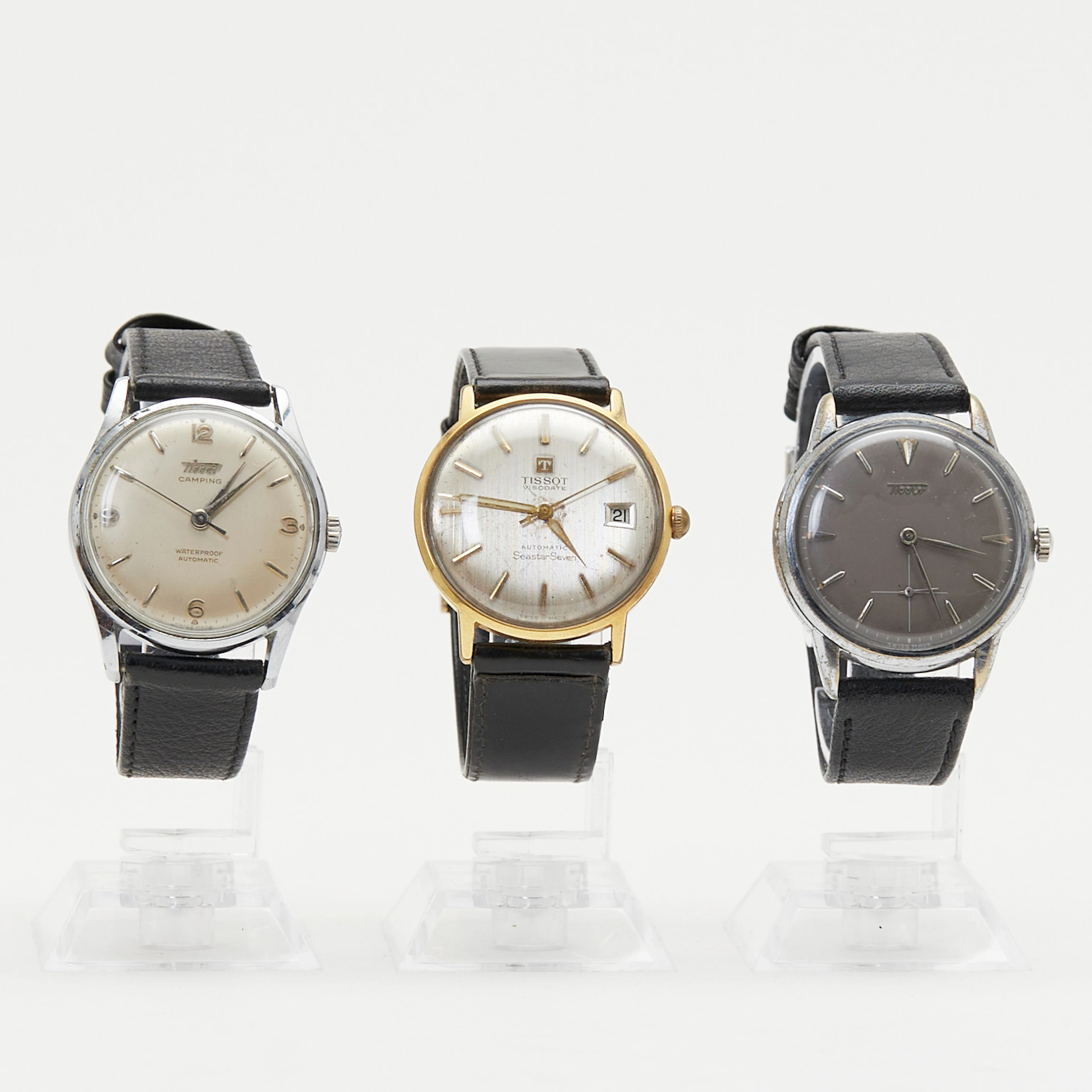 TISSOT. Konvolut Armbanduhren, 1950/60er Jahre, Schweiz. (3).