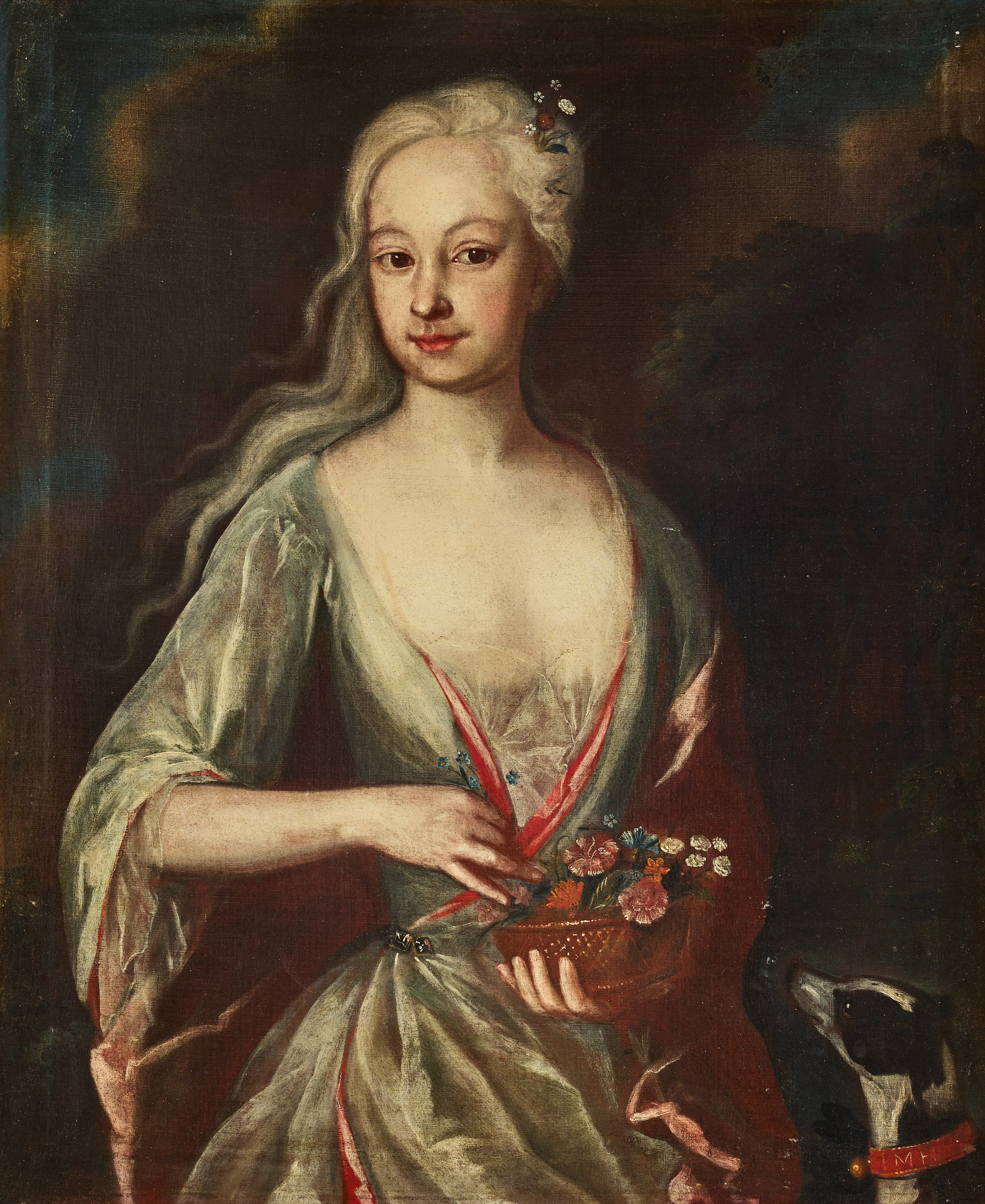LORENS PASCH D.Ä. (1702-1766). Hans krets. Porträtt föreställande