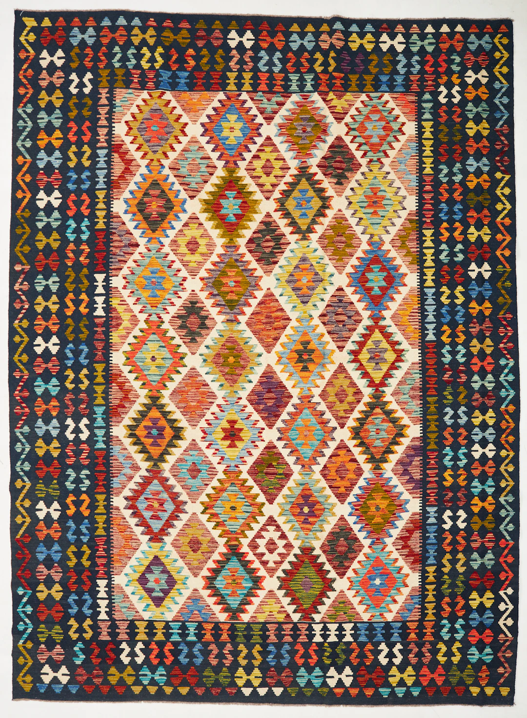 KELIM. Afghanistan, ull, ca 354x259 cm.