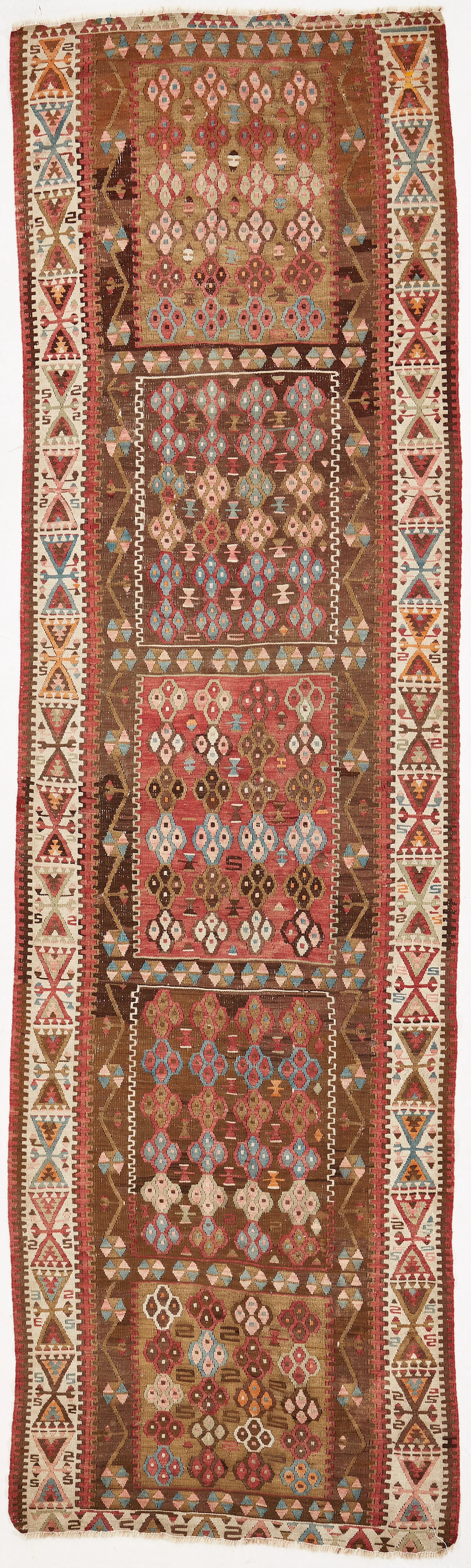ORIENTMATTA, Kelim, ca 345x97 cm.