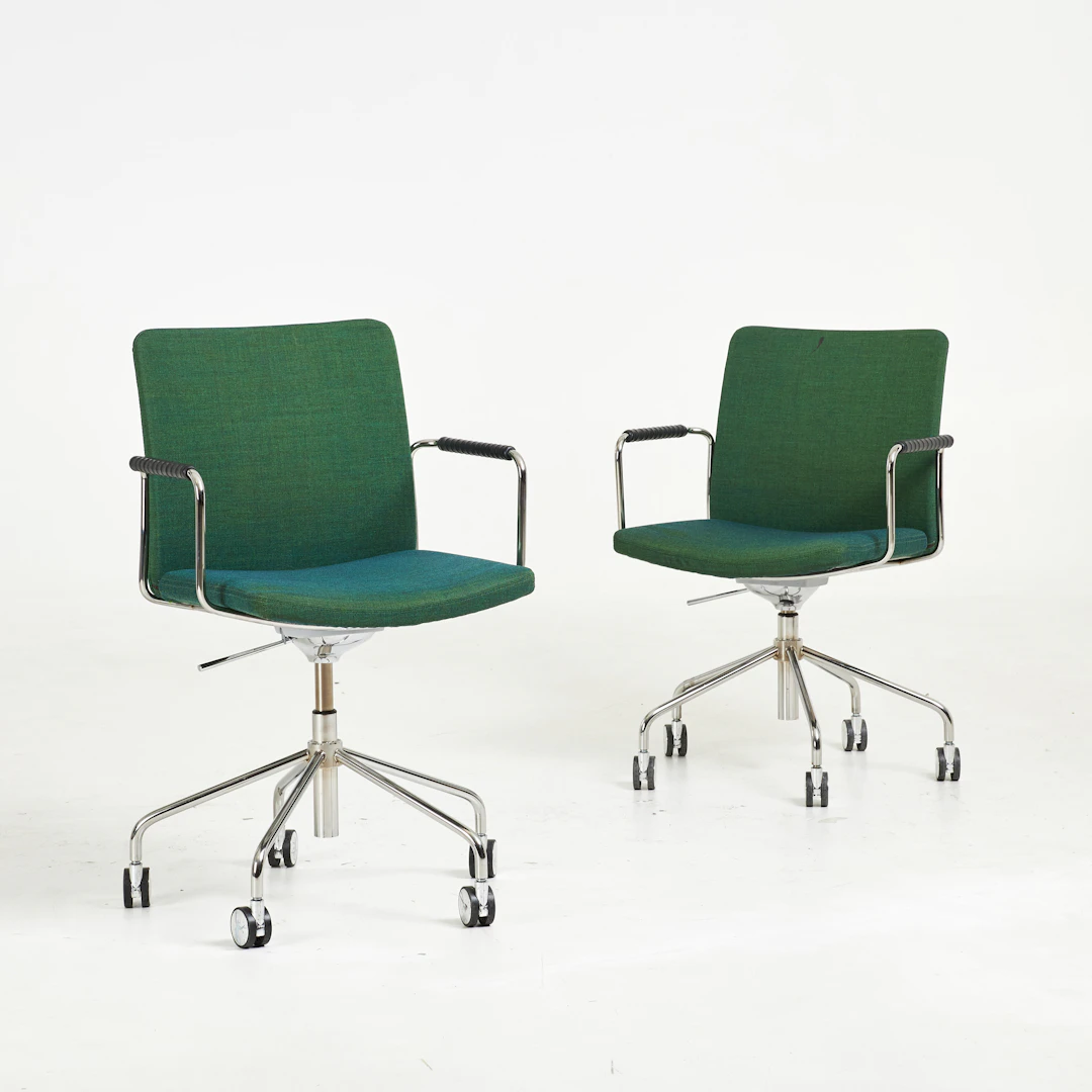 BROBERG & RIDDERSTRÅLE. Kontorsstolar, 2 st, "Stella" för Swedese