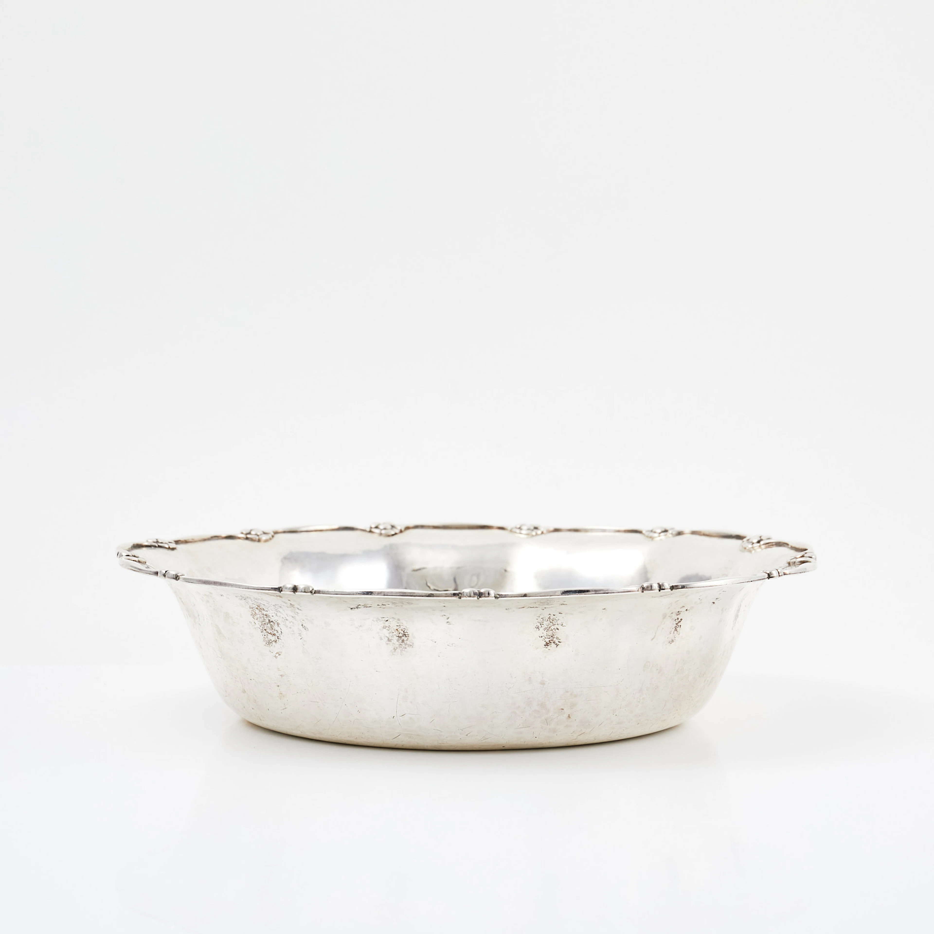 SKÅLFAT, silver, sannolikt Norge, 1900-talets första hälft.