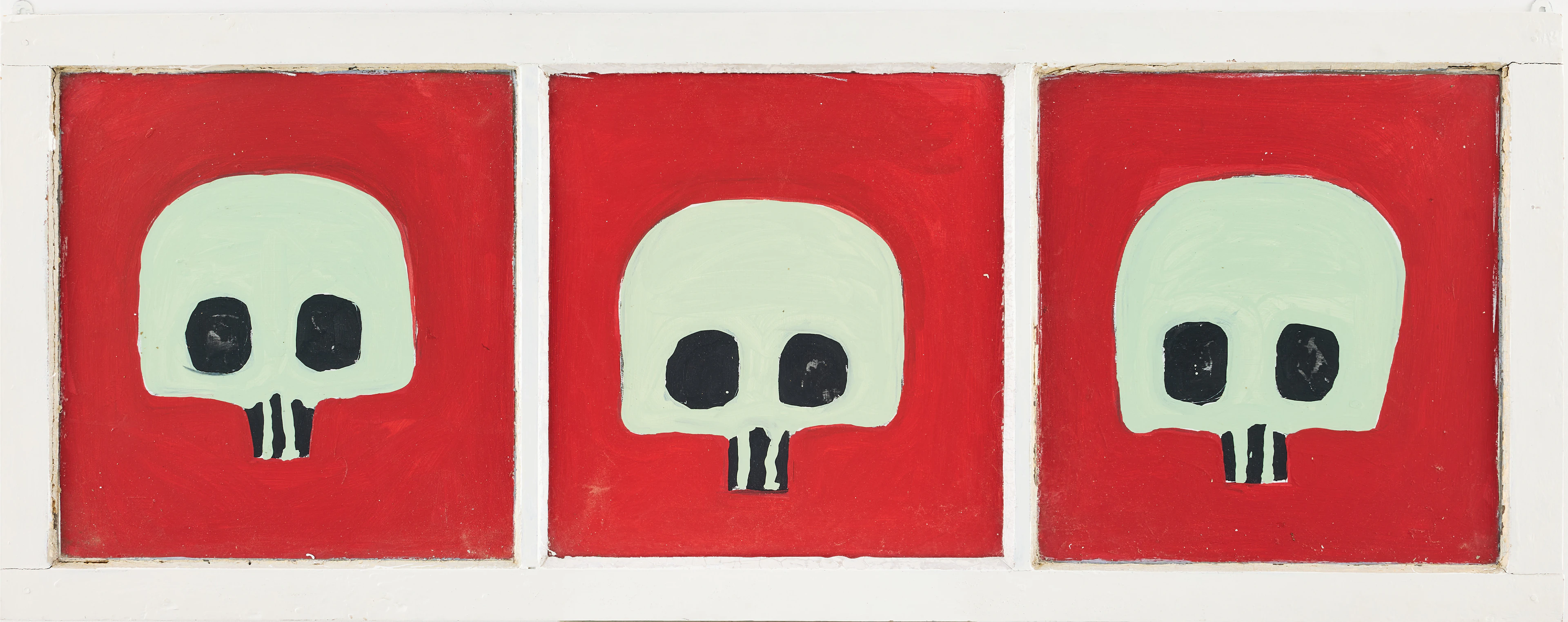 JAN HÅFSTRÖM. "Toteninsel (Skulls)".