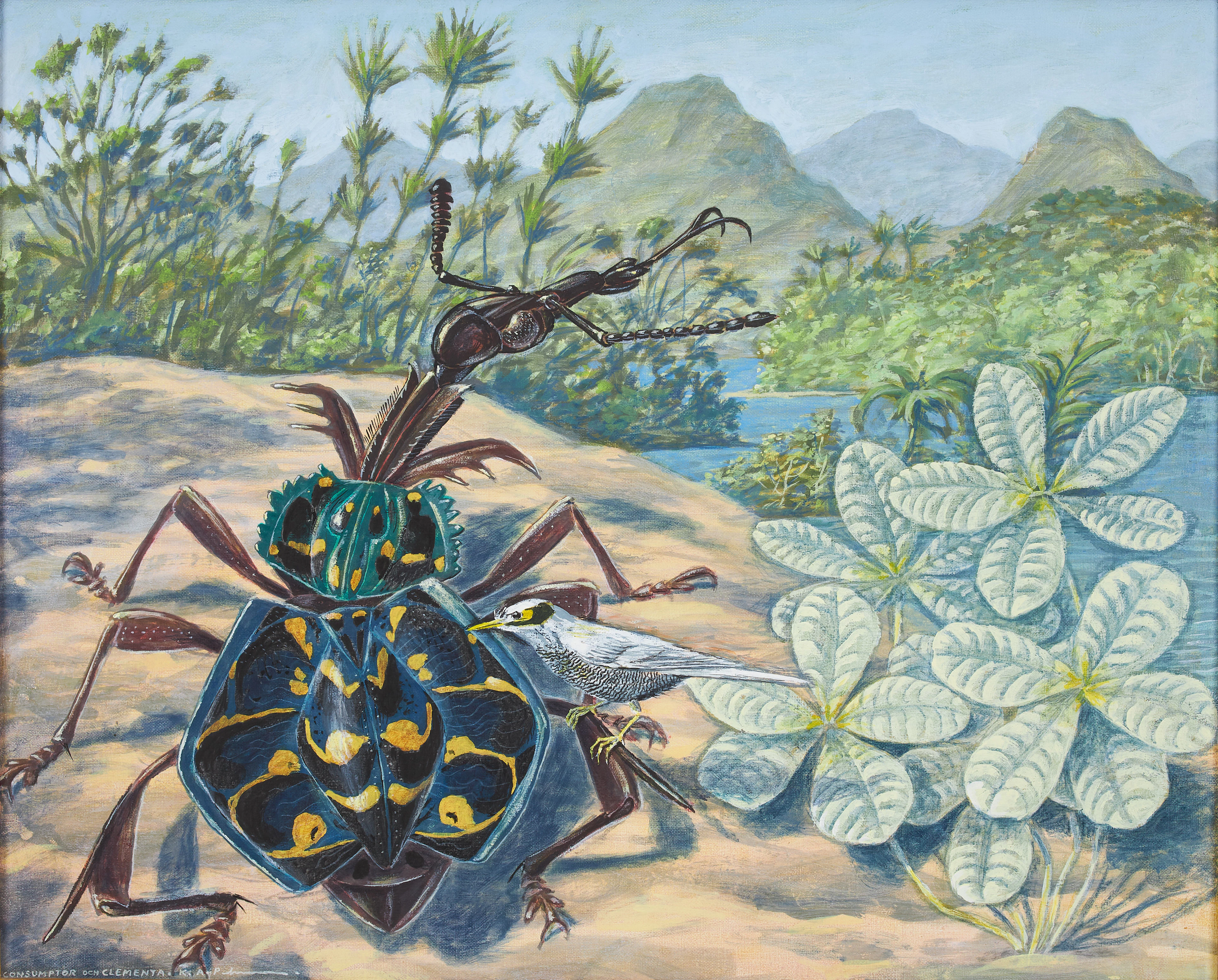 KARL AXEL PEHRSON. "Consumptor och Clementa".