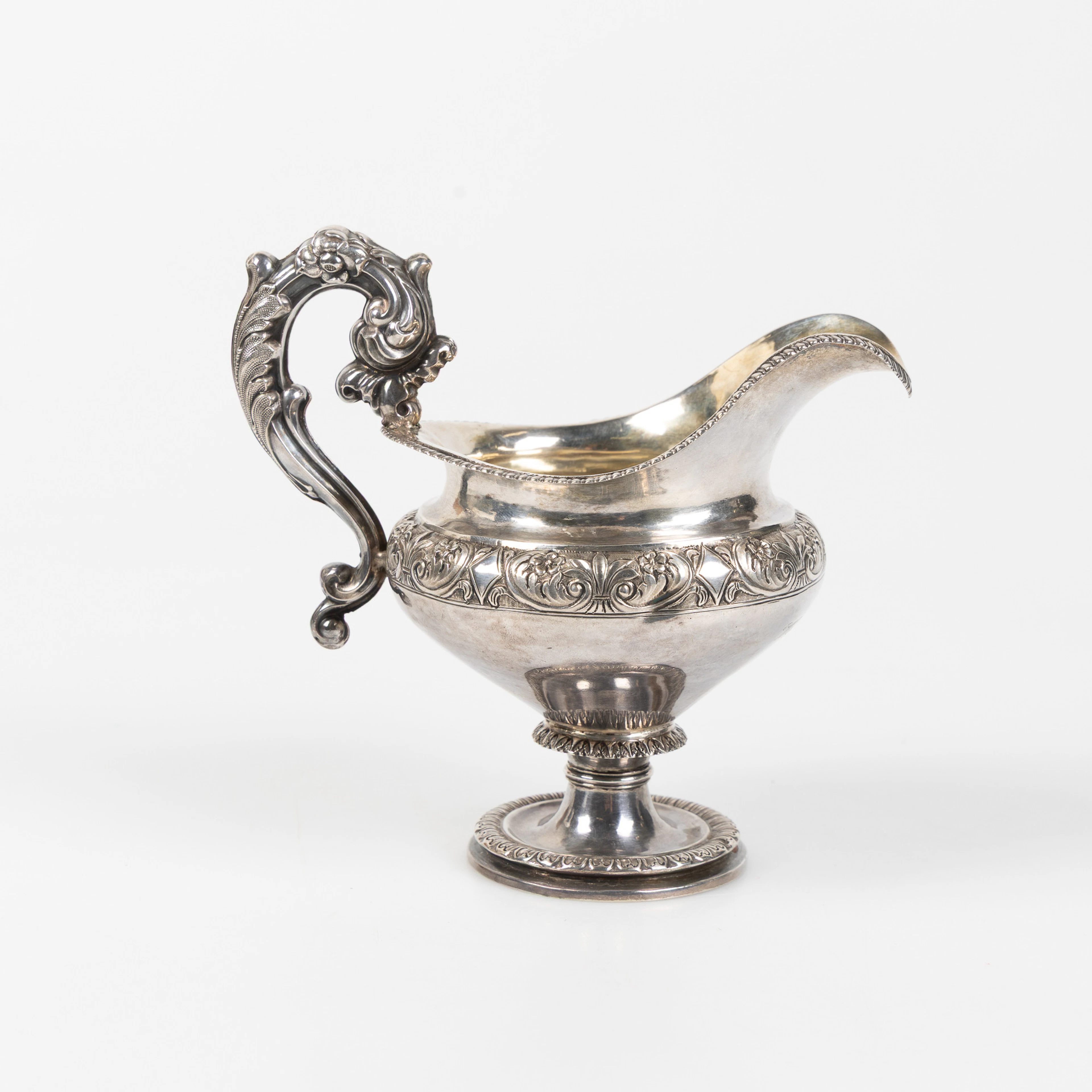 GRÄDDKANNA, silver, Conrad Christian Fredrik Schröder, Peter R. Hinnerup