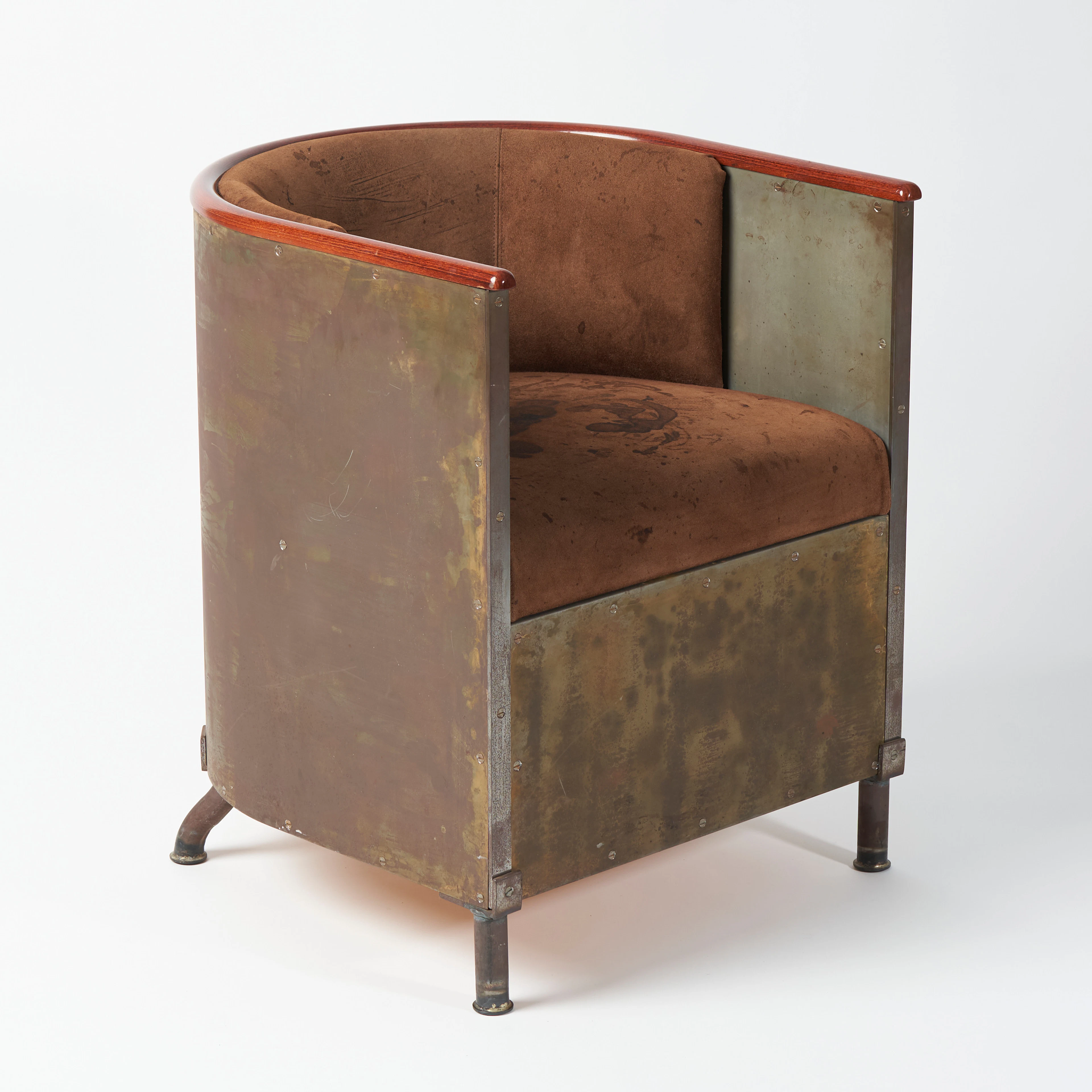 MATS THESELIUS. Källemo, Armlehnstuhl / Easy Chair, Modell 'JÄRN/MOCCA
